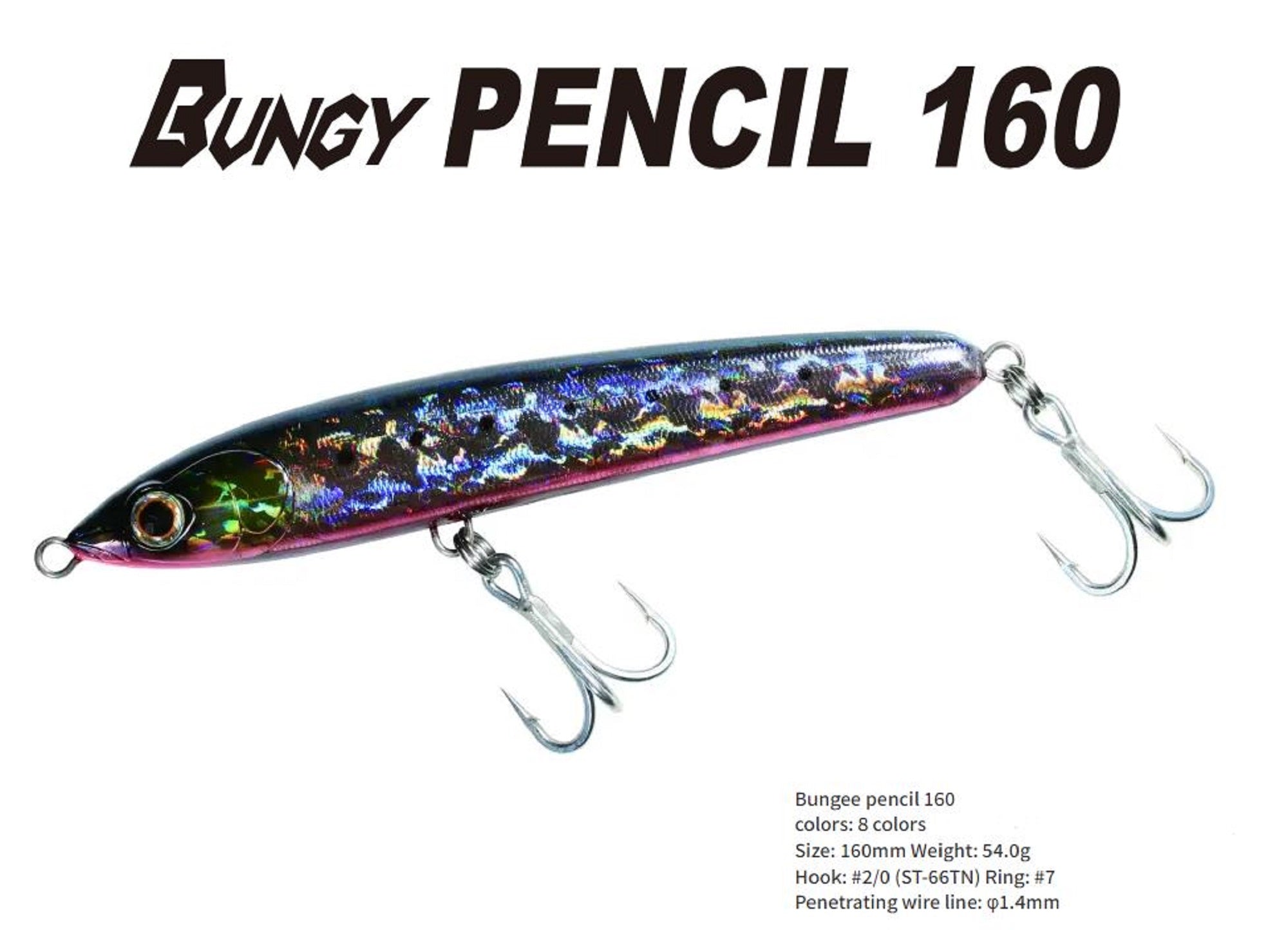 Bassday Bungy Pencil 160mm Floating Lure C-429 (9084)