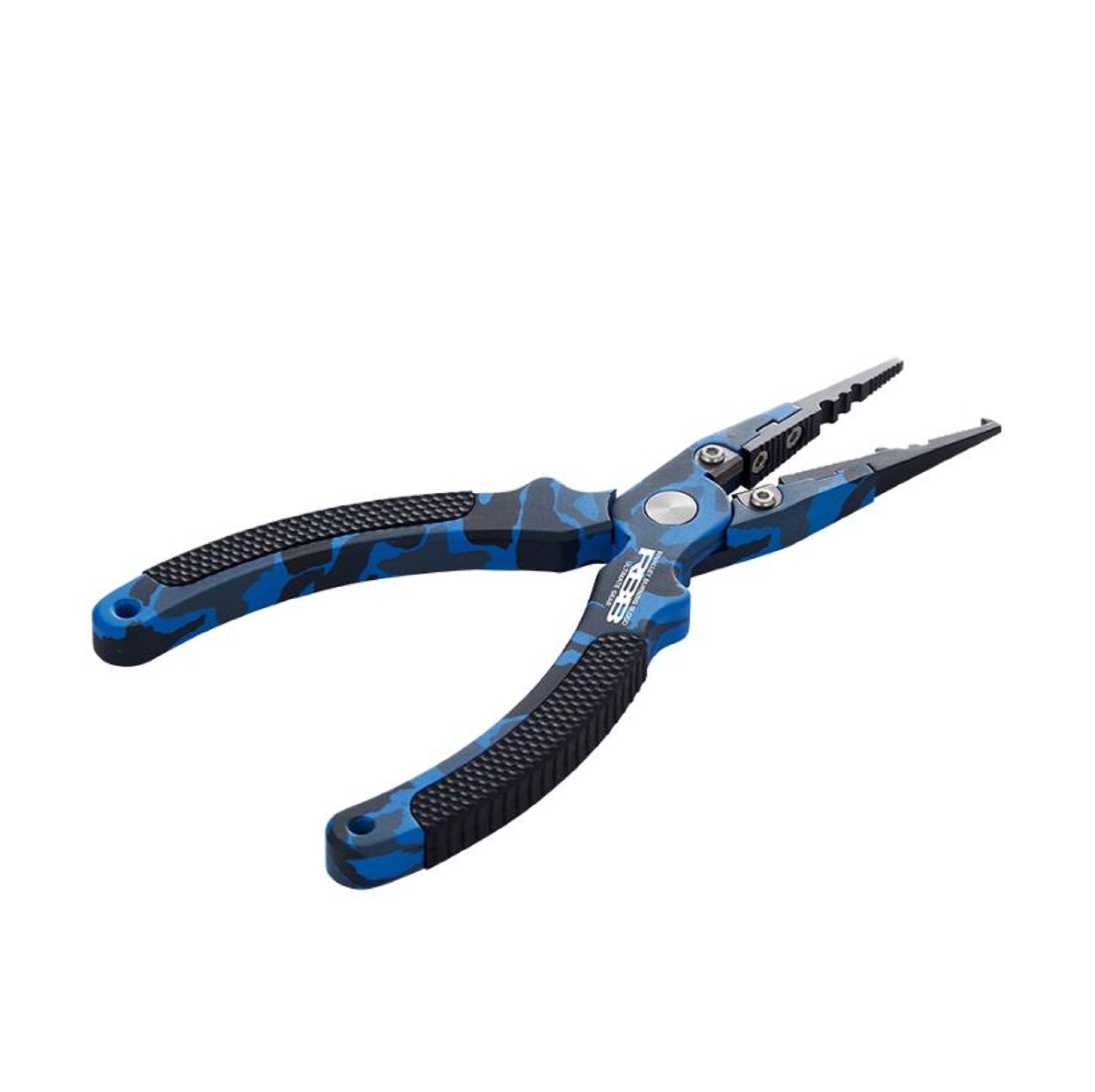 RBB Rivally 7651 Aluminum Pliers II Split Ring Line Cutter Navy Camo (7810)