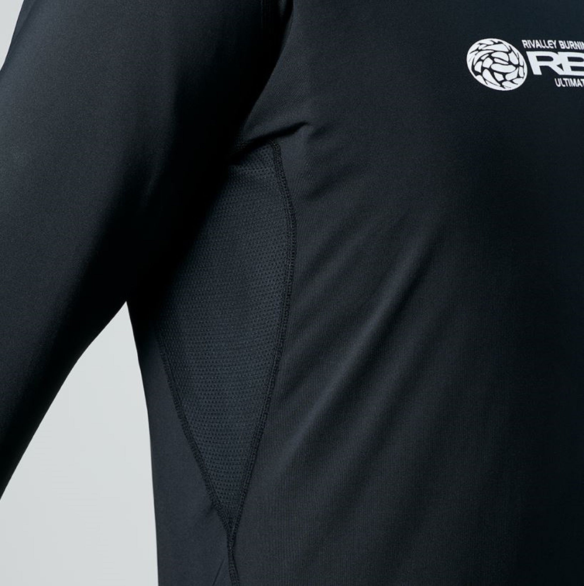 RBB Rivally 7666 Rash Guard Cooling UV II Black Size M (8541)