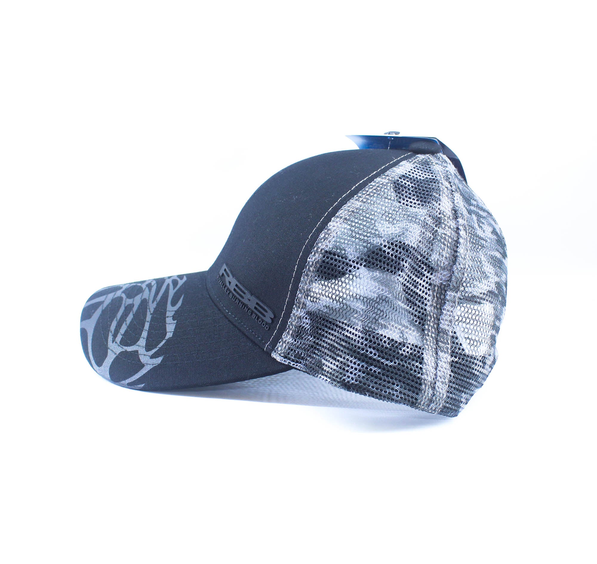 RBB Rivally 7679 Cap Mesh II Water Repellant Black Camou (9043)