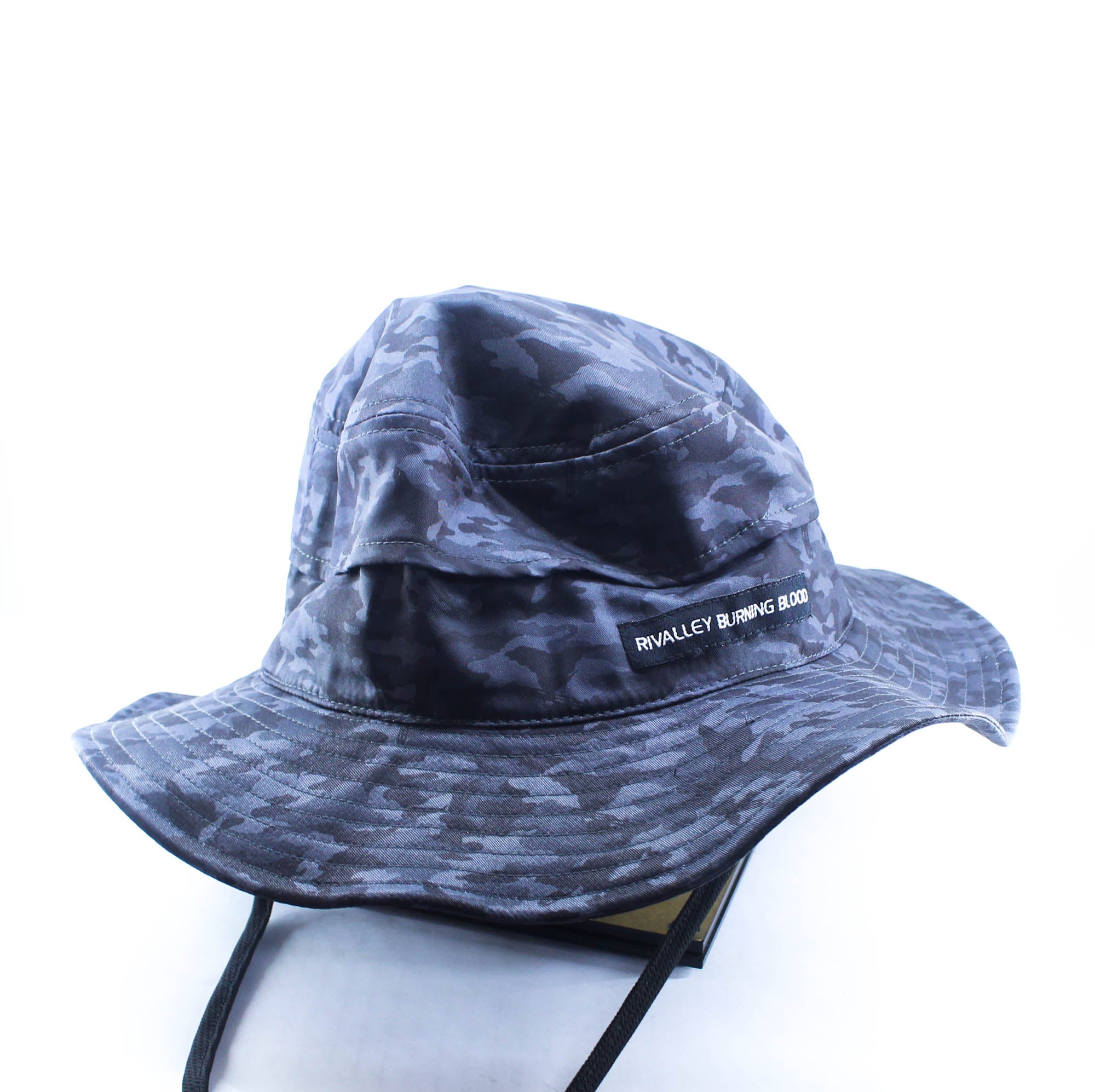 RBB 7678 Hat Air Through Black Camou (1558)