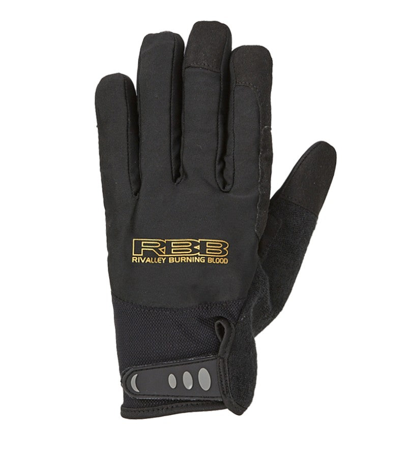 RBB Rivally 7768 Gloves Salt Game Size M Black Gold (5631)