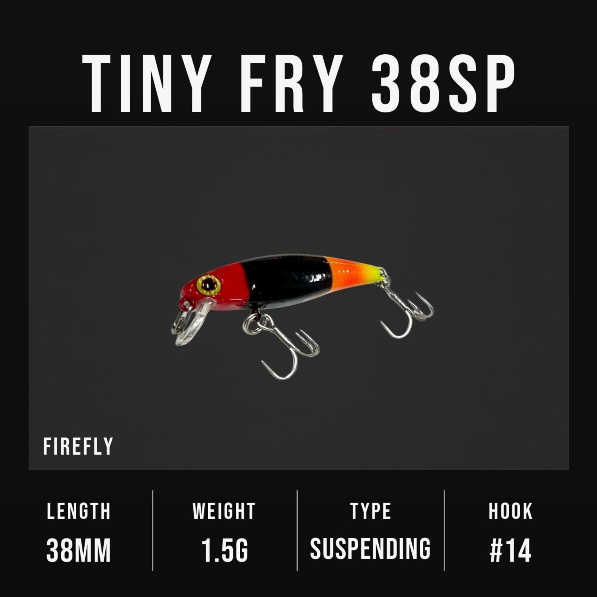 Jackall Tiny Fry 38SP Suspend Lure Firefly (6384)