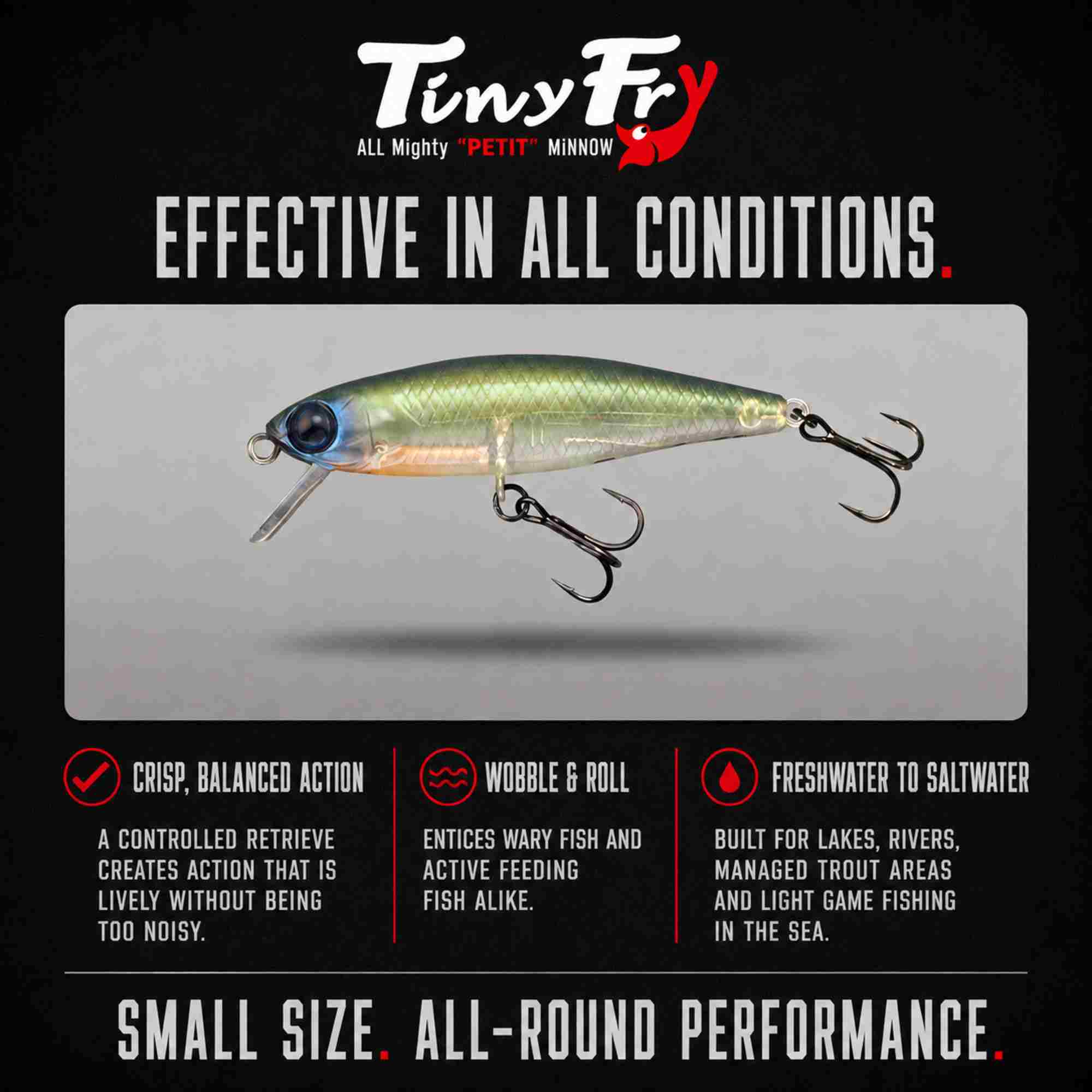 Jackall Tiny Fry 38SP Suspend Lure Firefly (6384)