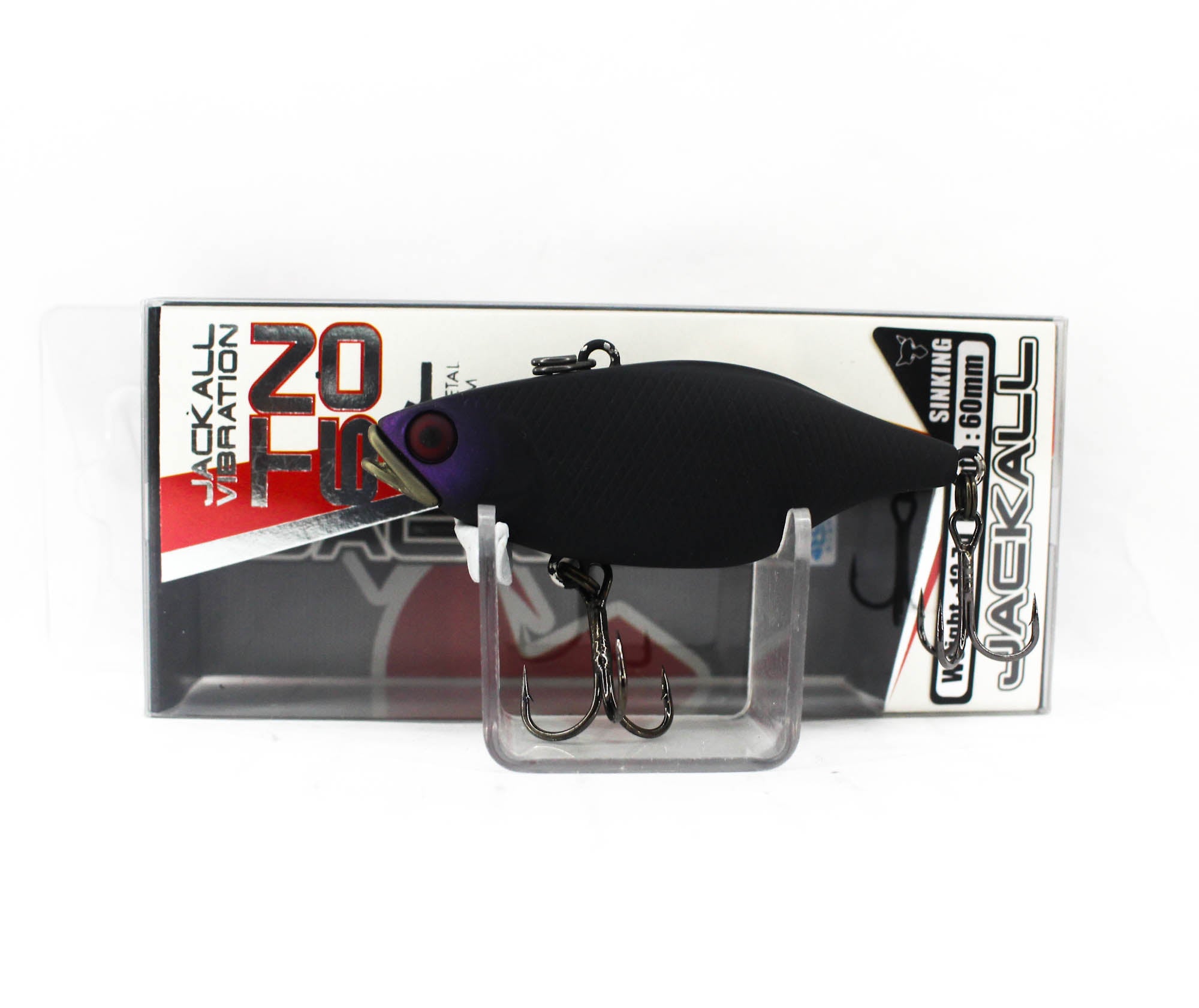 Jackall TN 60 Regular Vibration Lure Mat Black (6207)