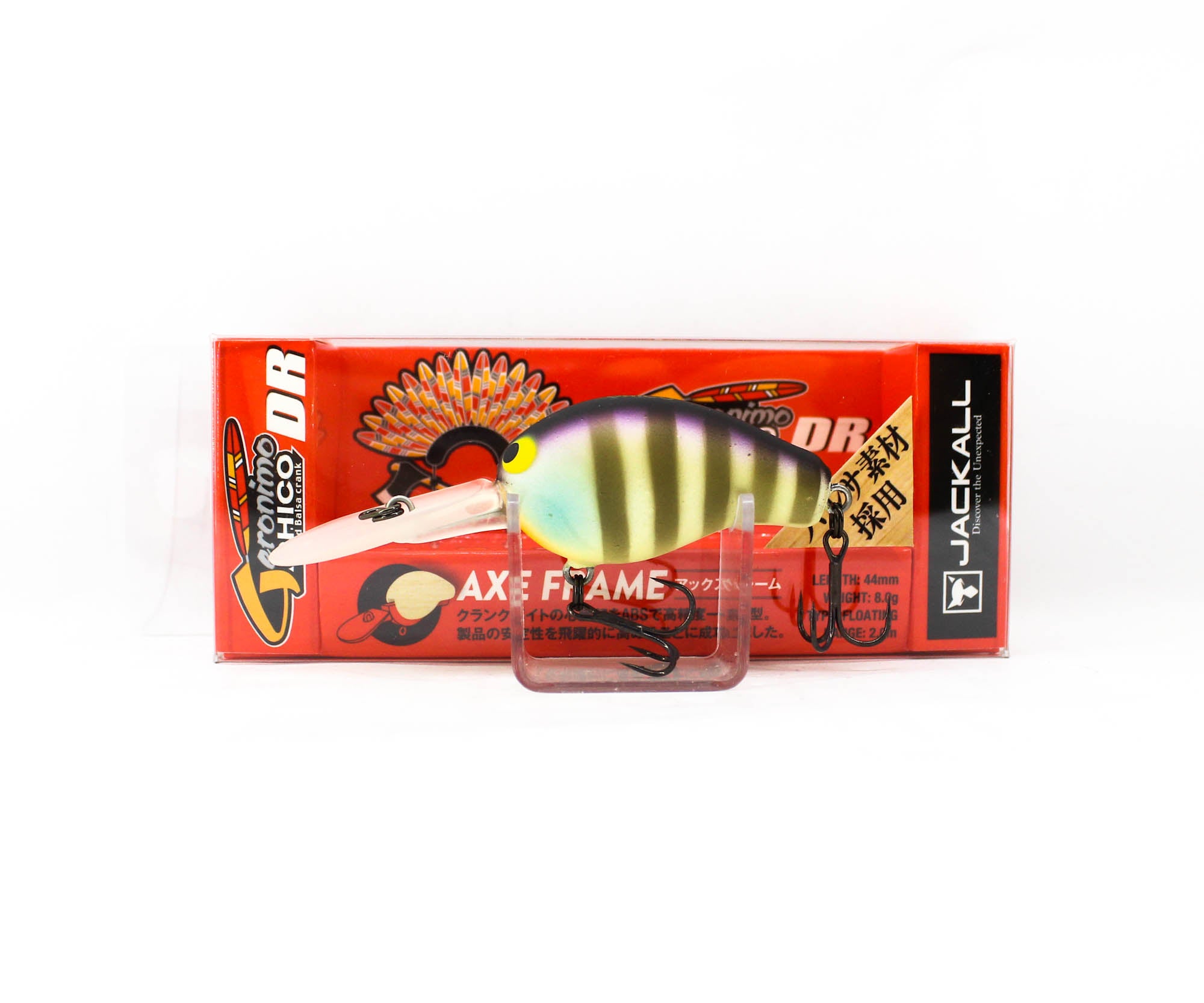 Jackall Geronimo Chico DR 44 Wood Floating Lure Noike Gill (4943)