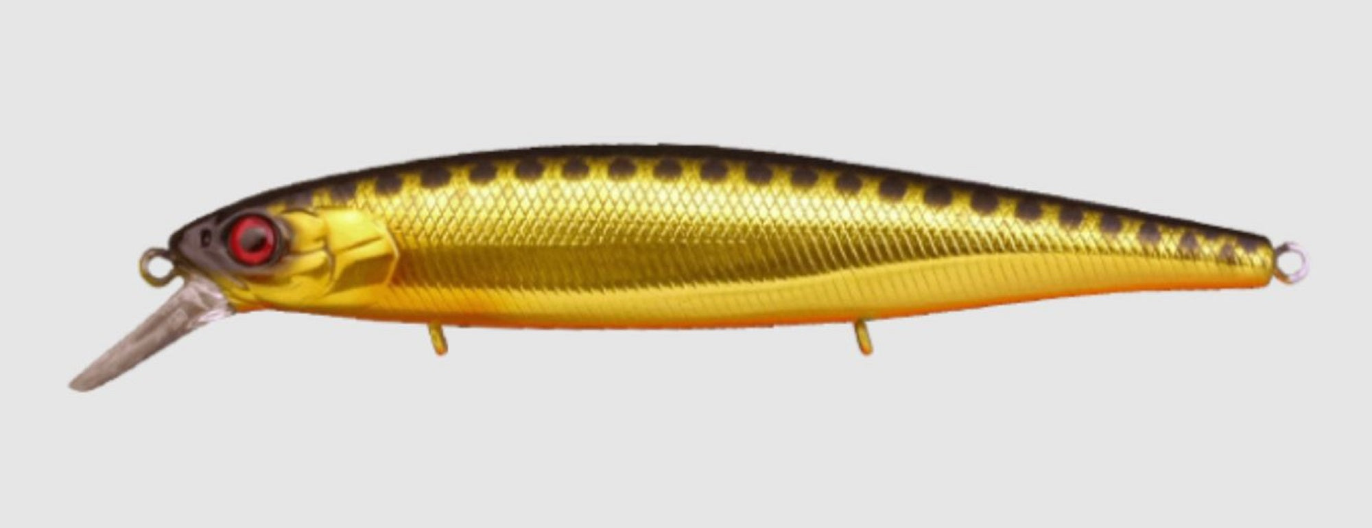 Jackall Magsquad 128SP Jerkbait Suspend Lure HL Gold & Black (4164)