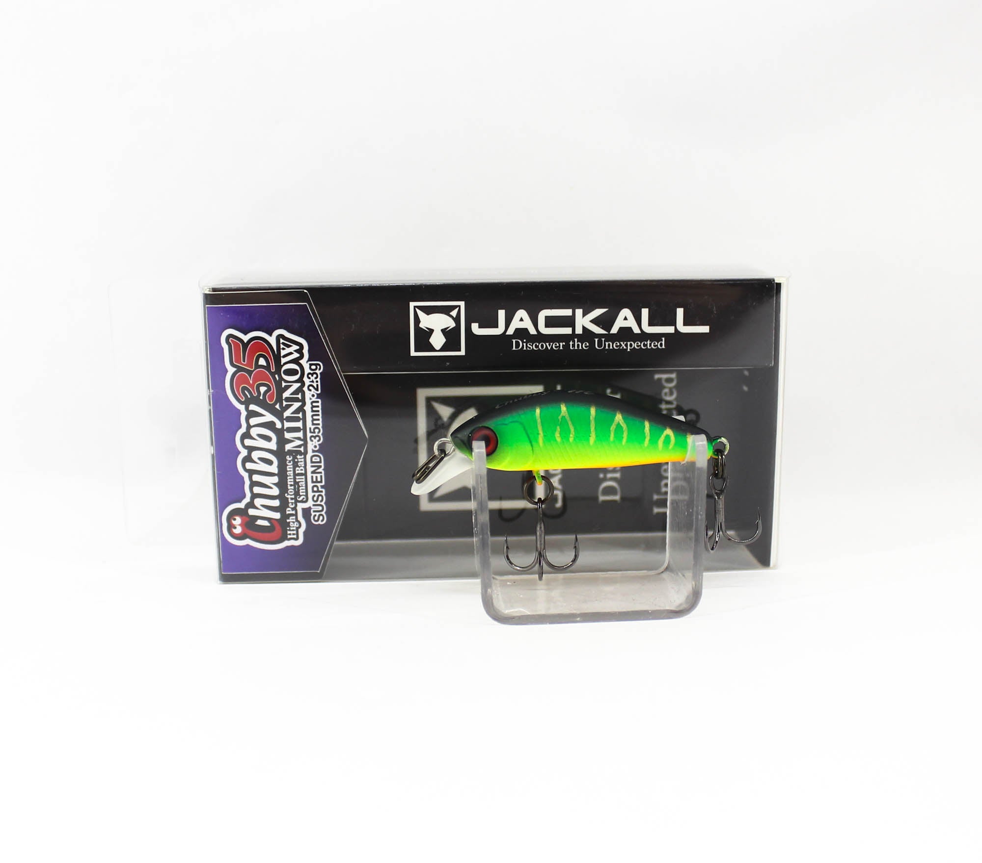 Jackall Chubby Minnow 35 Suspend Lure Mat Tiger (1308)