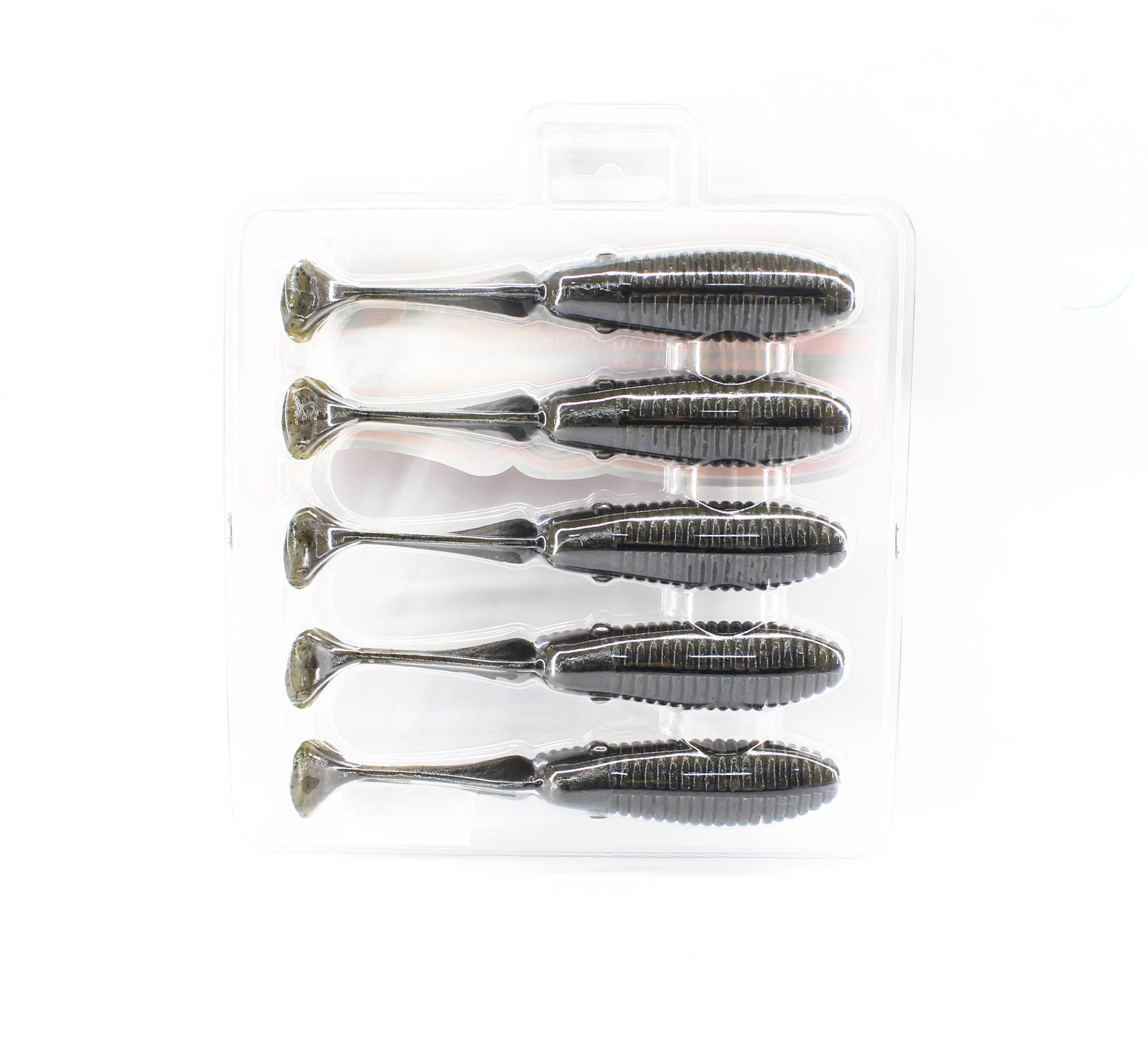 Jackall Soft Lure Ammonite Shad 5.5 Inches Vibe Tail Pumpkin Pepper (1407)
