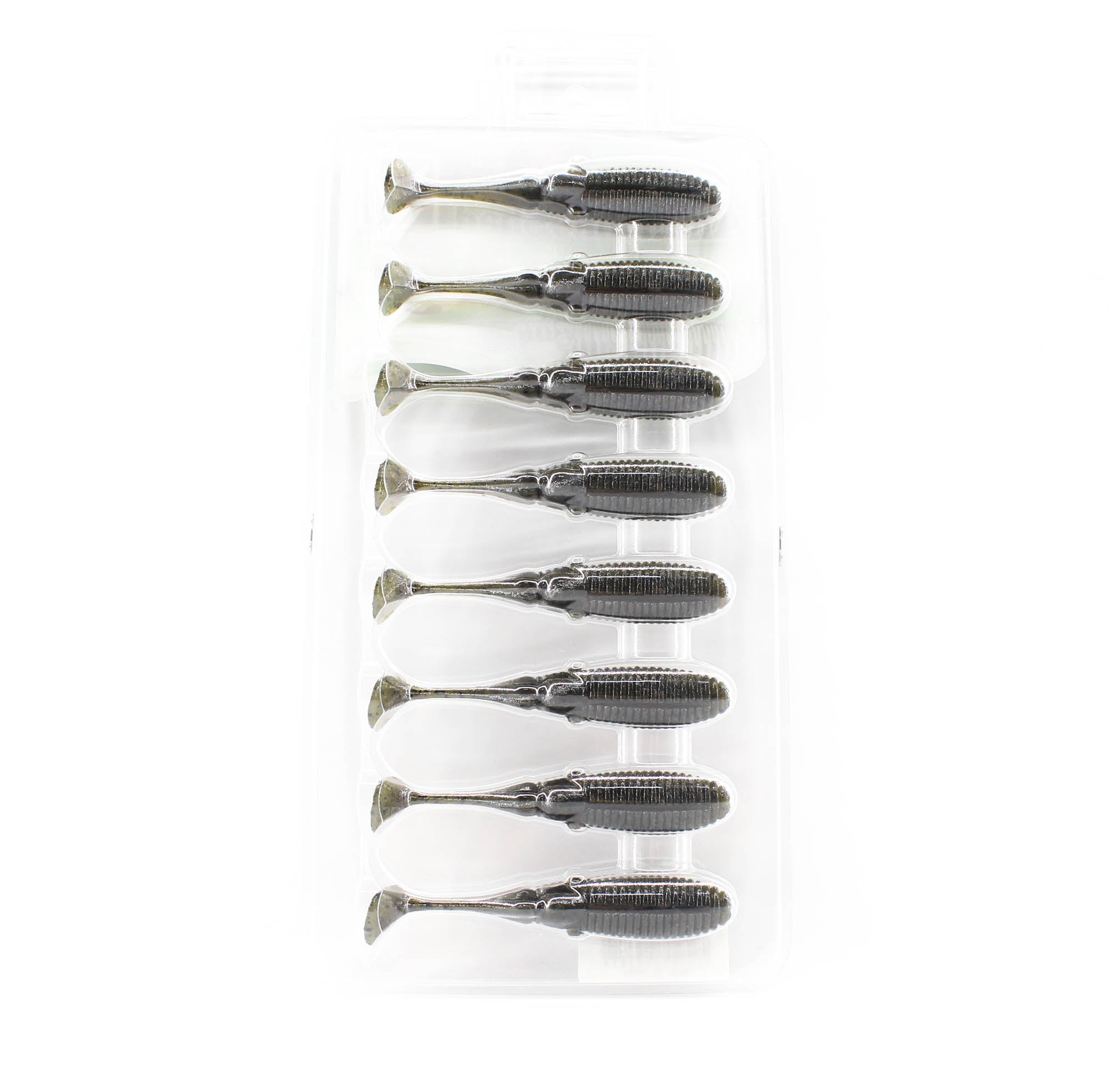 Jackall Soft Lure Ammonite Shad 3 Inches Vibe Tail Green Pumpkin (3814)