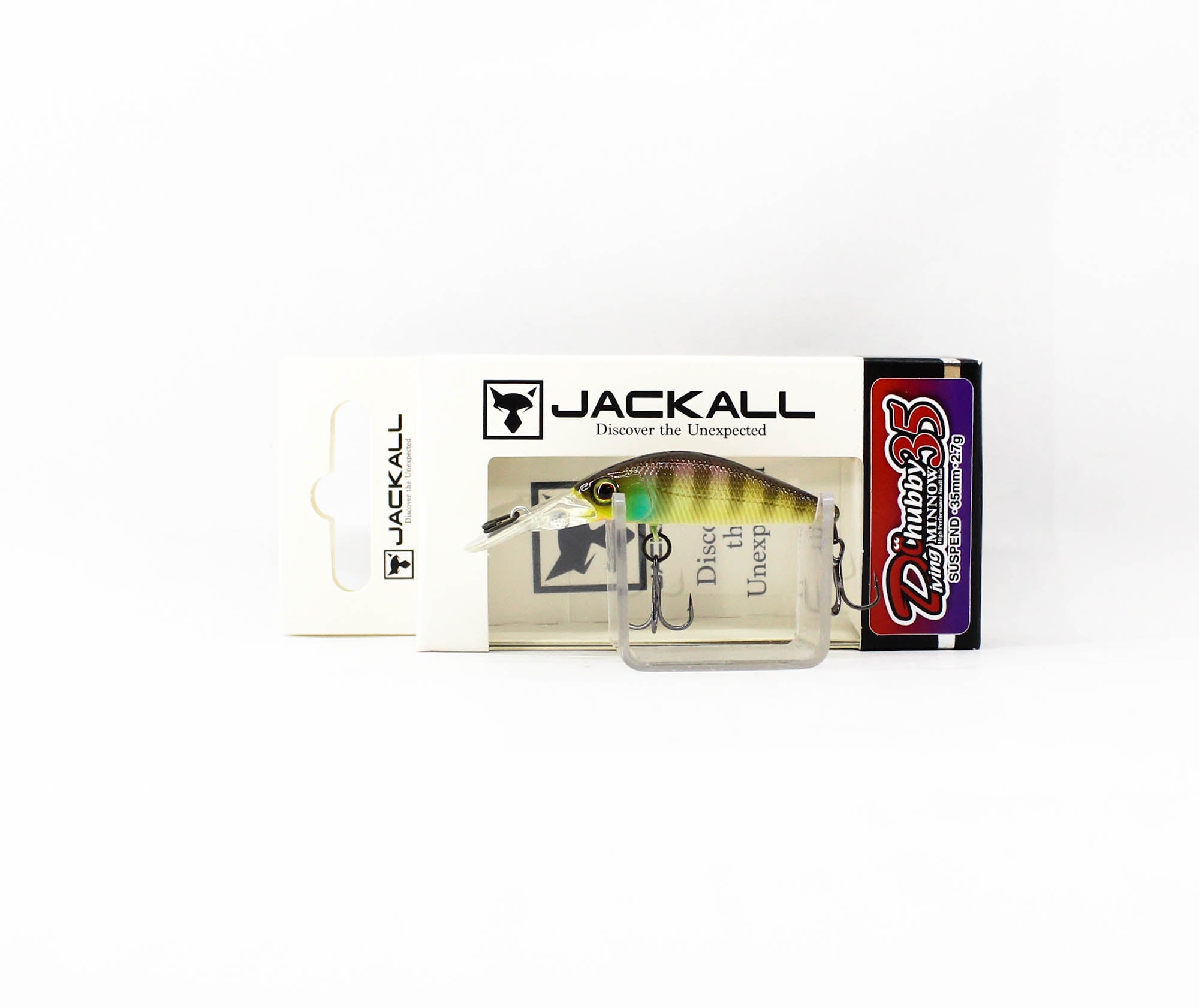 Jackall Diving Chubby Minnow 35 Suspend Lure Noike Gill (5602)