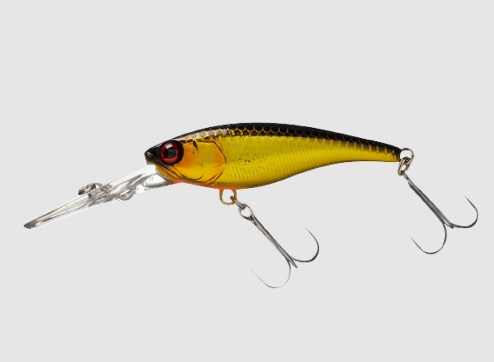 Jackall Soul Shad 58SR SP Shallow Suspend Lure HL Gold Black (6555)