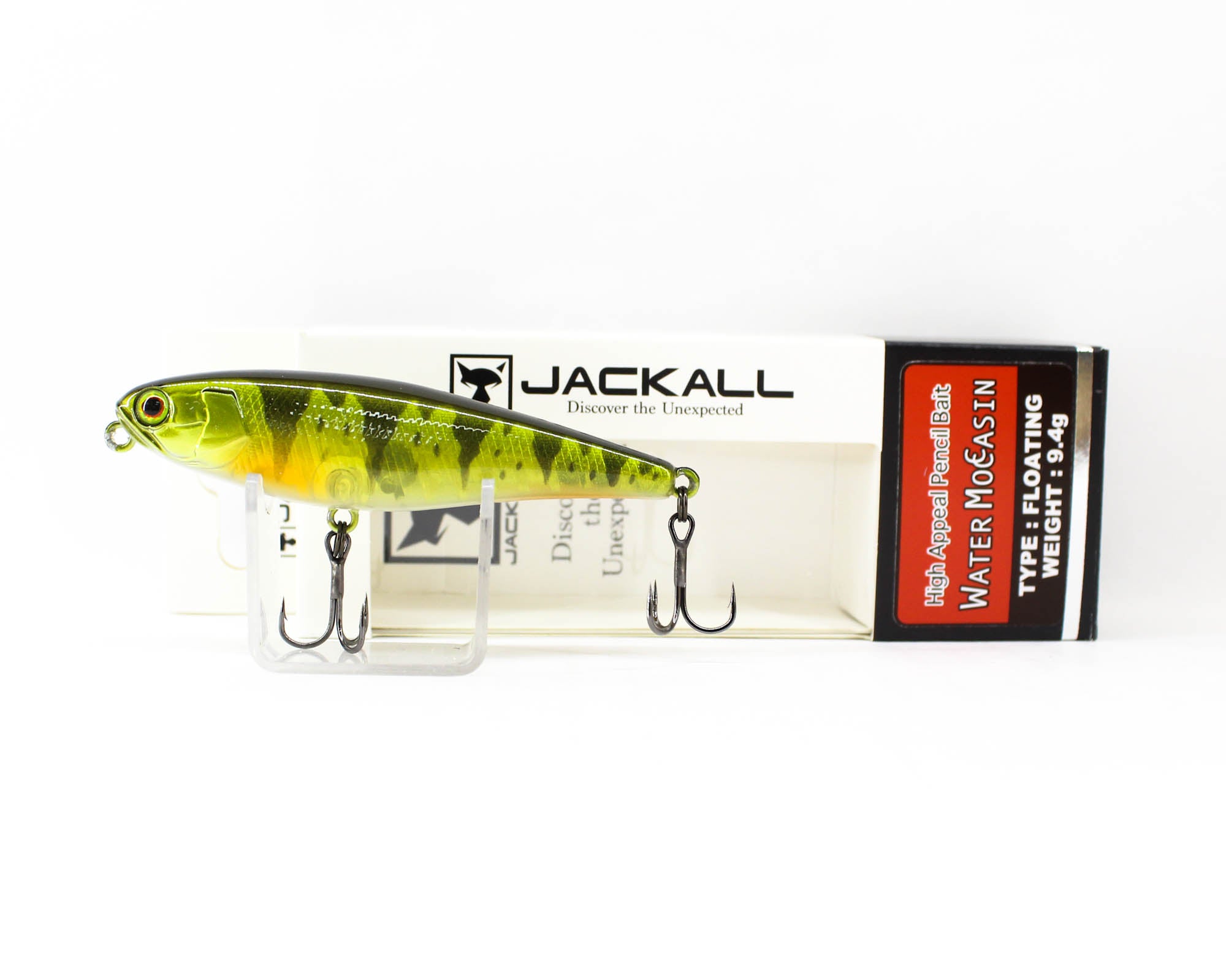 Jackall Water Moccasin 75 Floating Lure Ghost G Perch (7422)