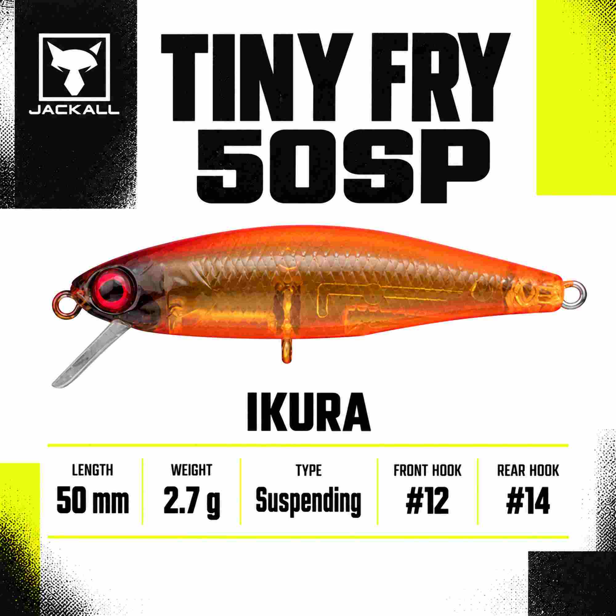 Jackall Tiny Fry 50SP Suspend Lure Ikura (5908)