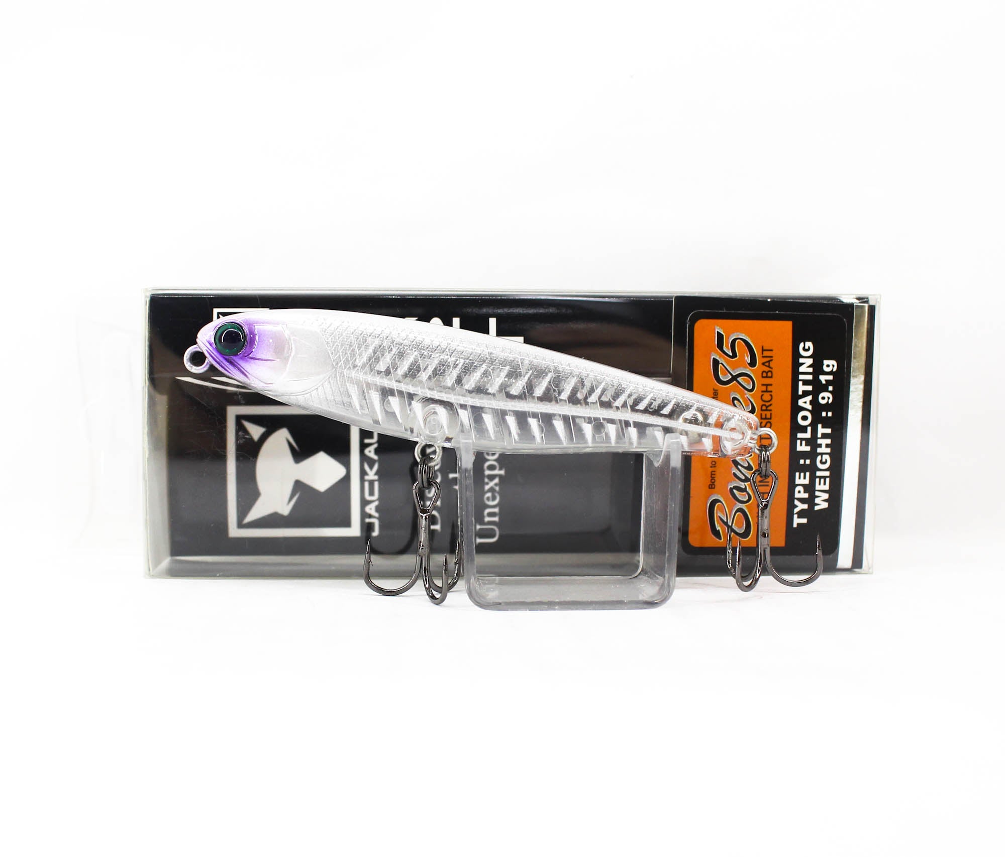 Jackall Bonnie 85 Floating Lure Bone Silver (3200)