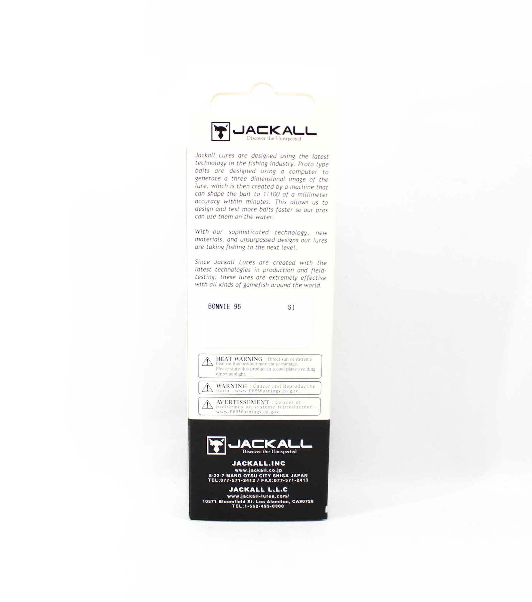 Jackall Bonnie 95 Floating Lure Mat Chart (3217)