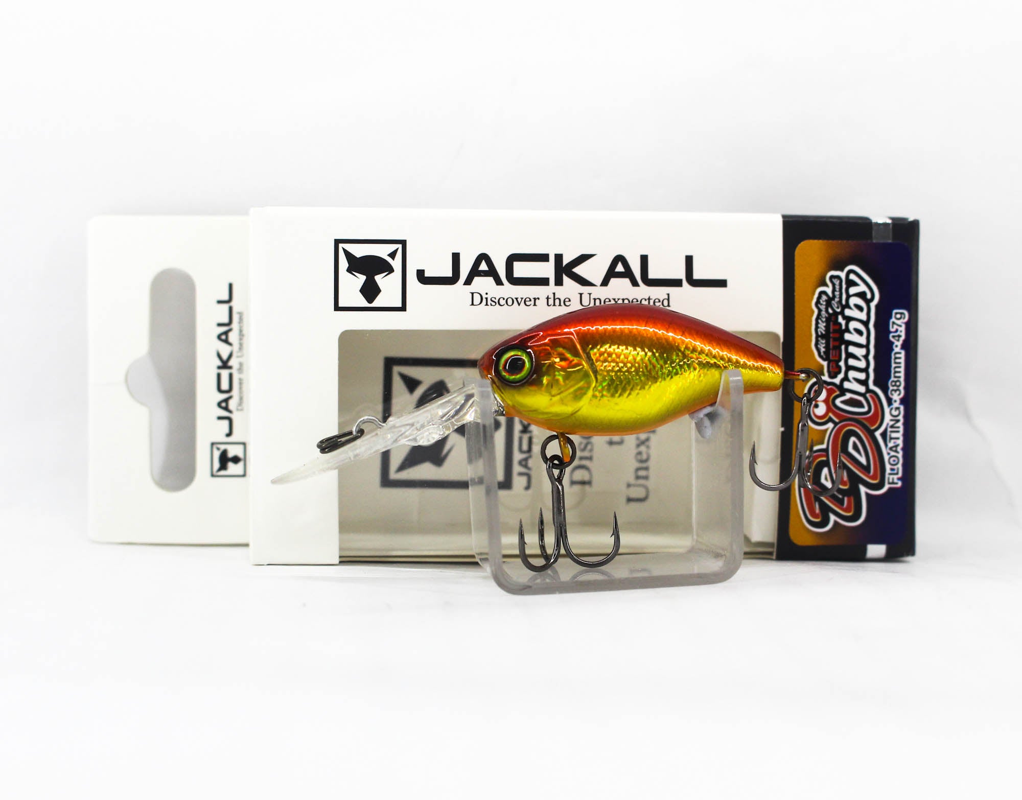 Jackall DD Chubby 38F Floating Lure HL Red Gold (3408)