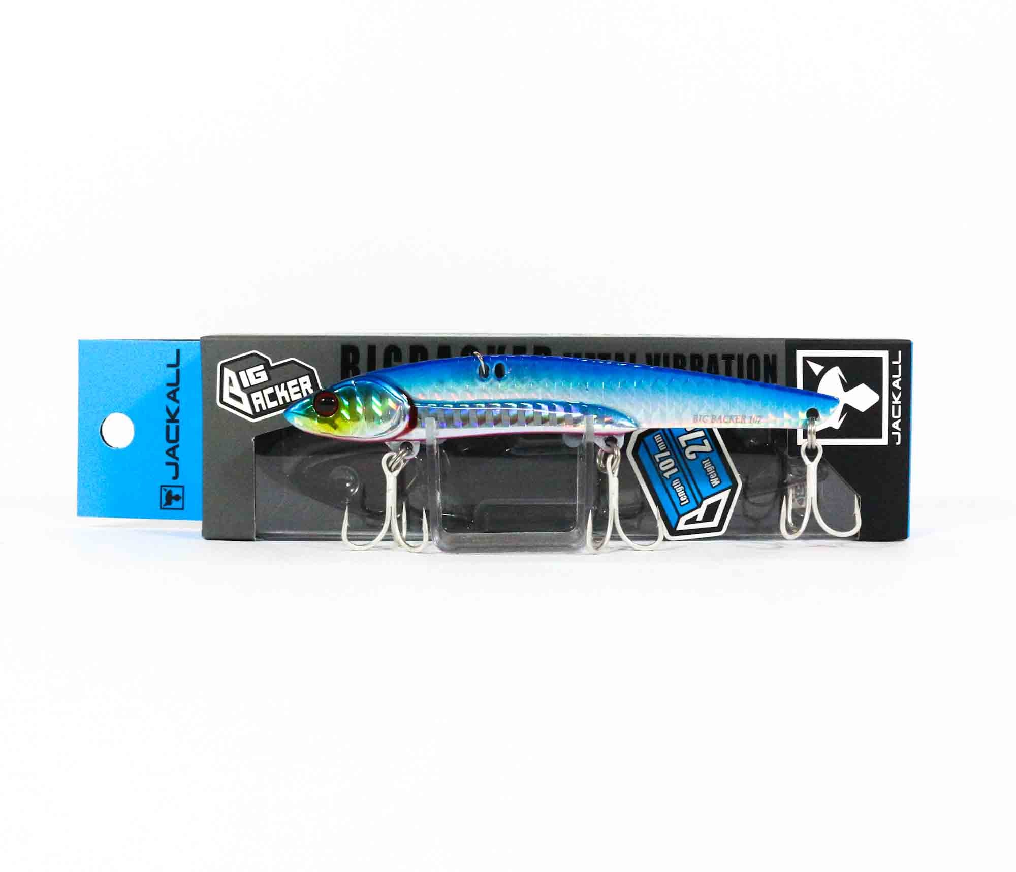 Jackall Big Backer 107 Metal Vibe 27 grams Sinking Lure Blue Pink (5501)