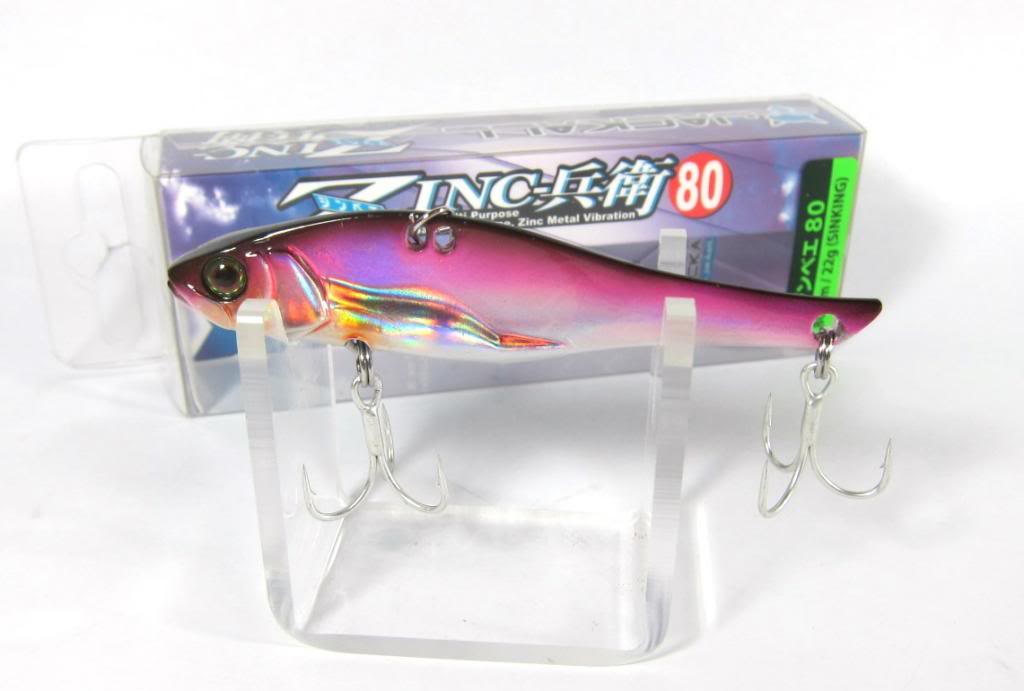 Jackall Zinc Bei 80 Metal Vibration 22 grams Sinking Lure Laser (6058)