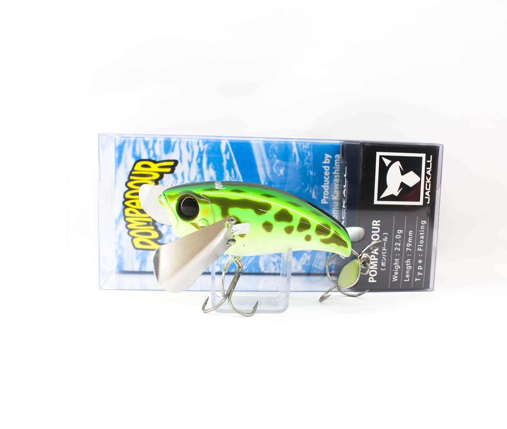 Jackall Pompadour 79 mm 22 grams Floating Lure Tonosamagaeru (3896)