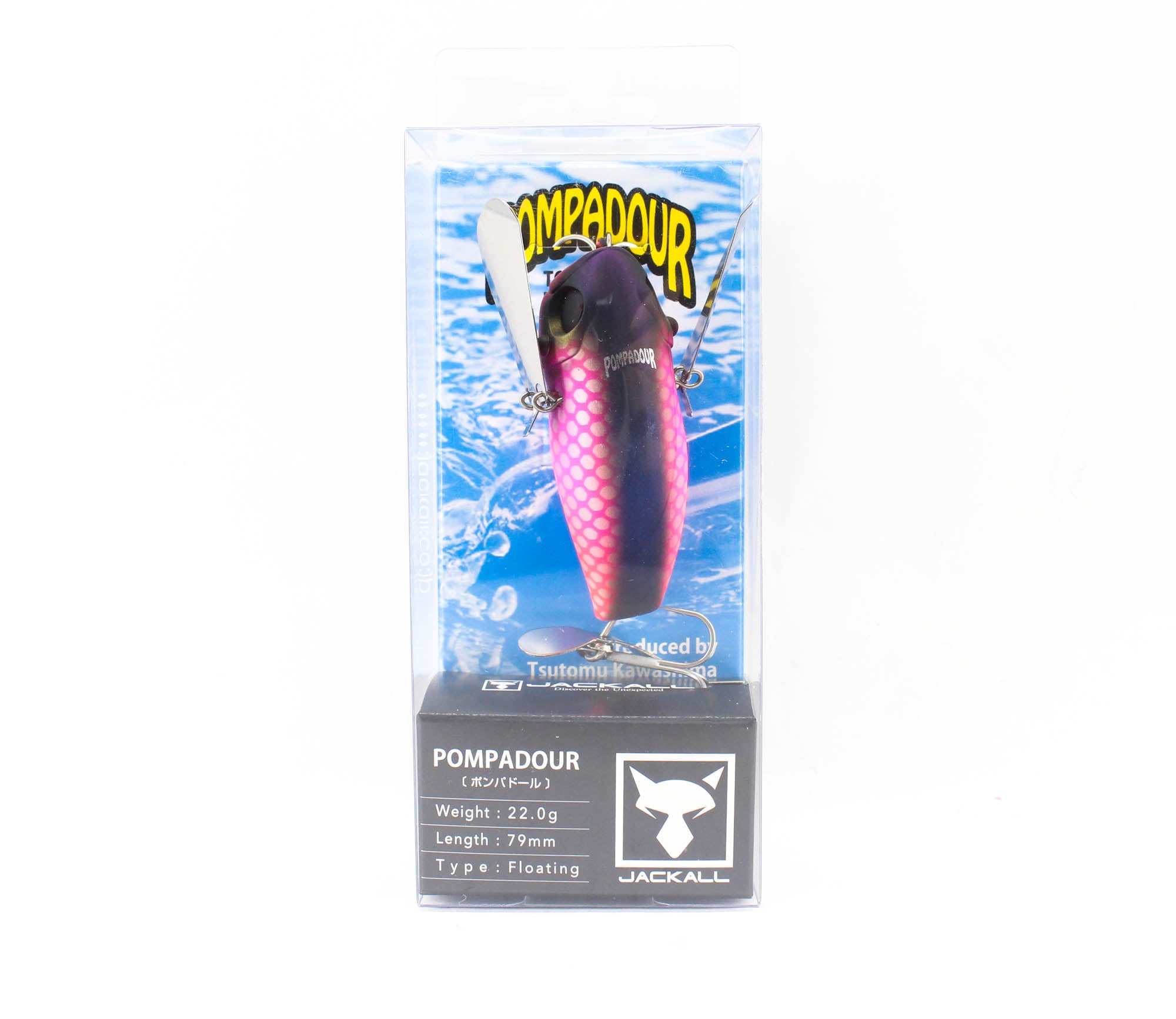Jackall Pompadour 79 mm 22 grams Floating Lure Do Pink Pirarucu (3919)