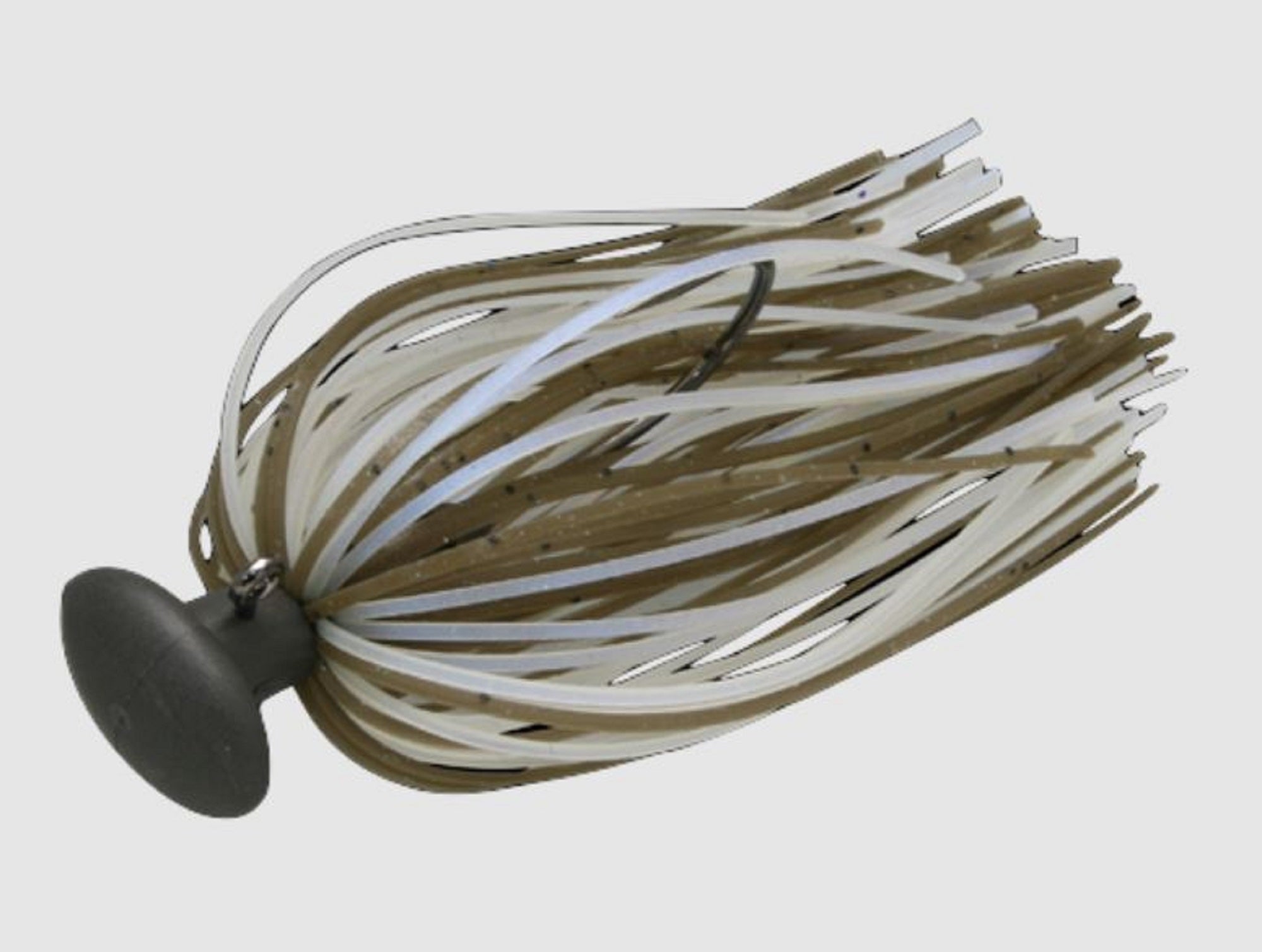 Jackall Rubber Jig Nakata 1/2 Oz Green Pumpkin Seed Pearl White (6460)