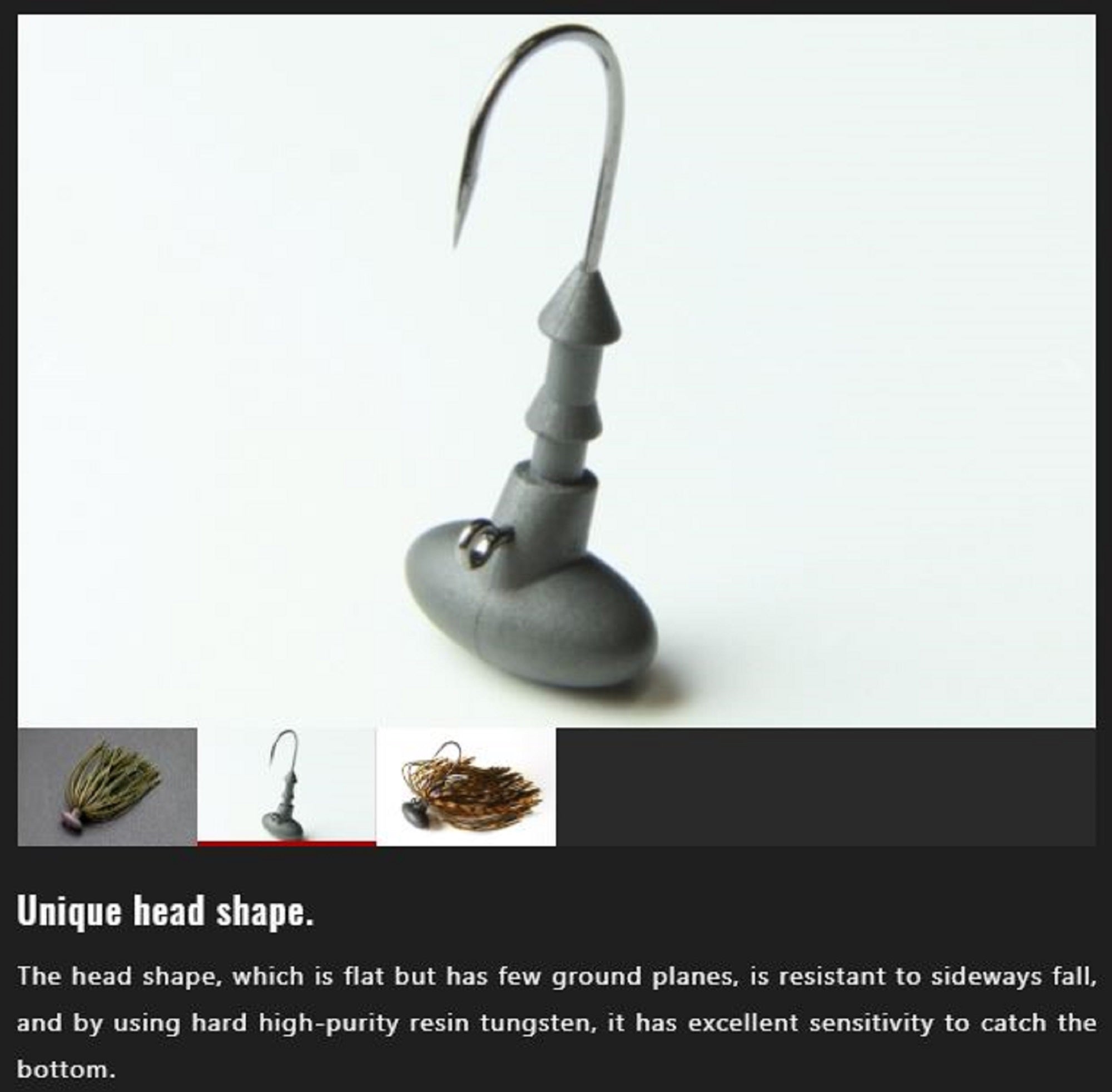 Jackall Rubber Jig Nakata 1/2 Oz Green Pumpkin Seed Pearl White (6460)