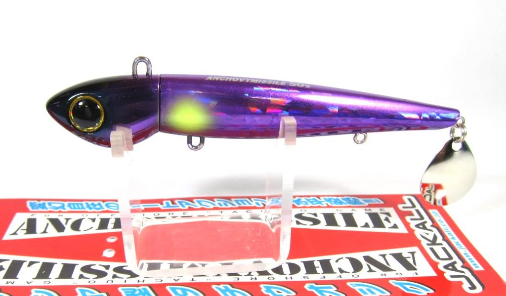 Sale Jackall Anchovy Missile 150 grams 165 mm Sinking Lure Purple (8327)
