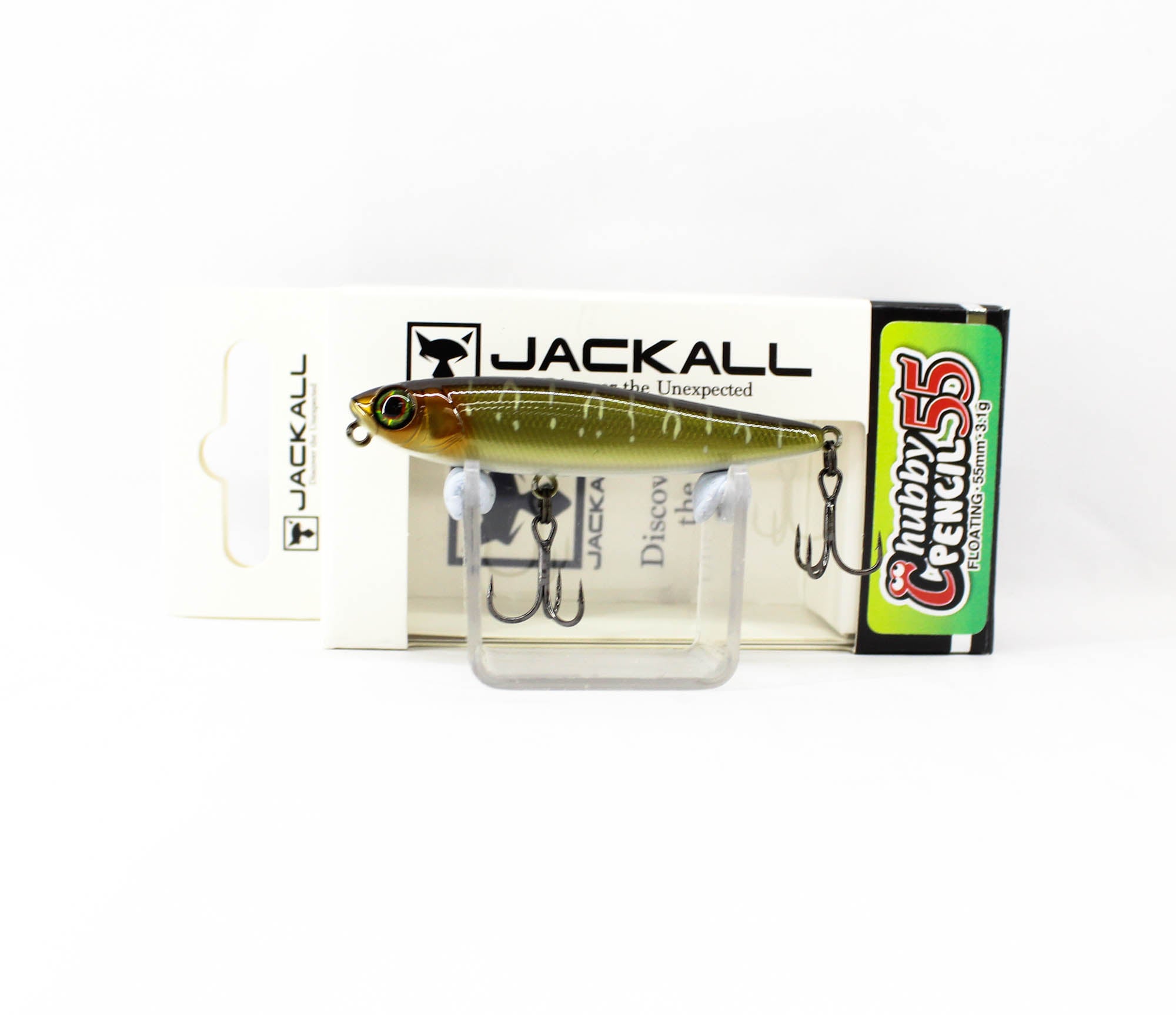 Jackall Chubby Pencil 55 Floating Lure Tiger Pike (9058)