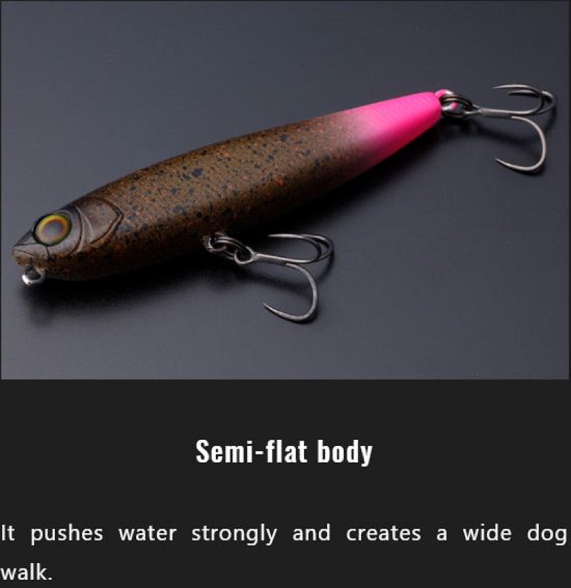 Jackall Chubby Pencil 55 Floating Lure Tiger Pike (9058)