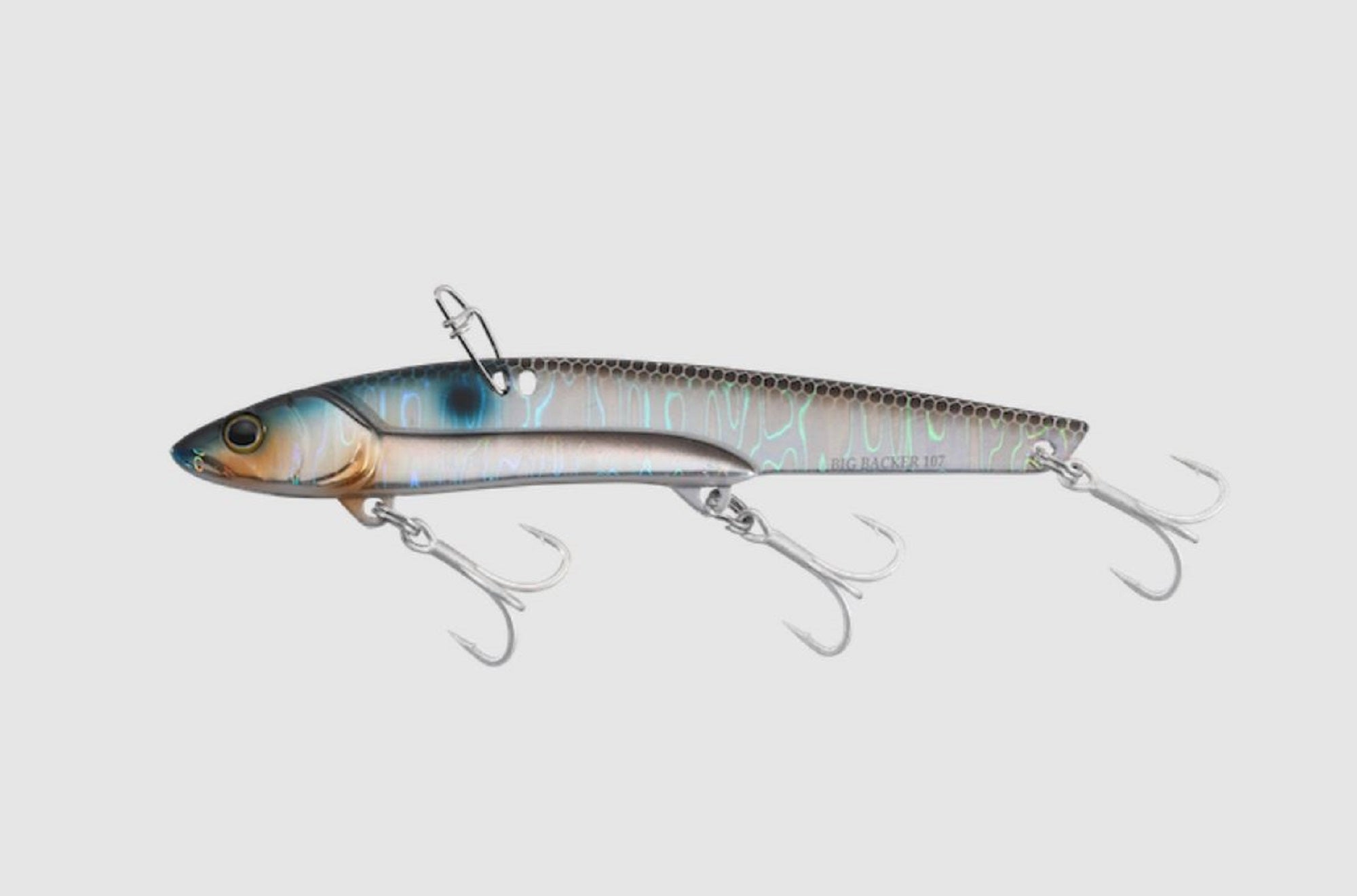 Jackall Big Backer 80 Metal Vibe 25 grams Sinking Lure Bora Silver (7418)