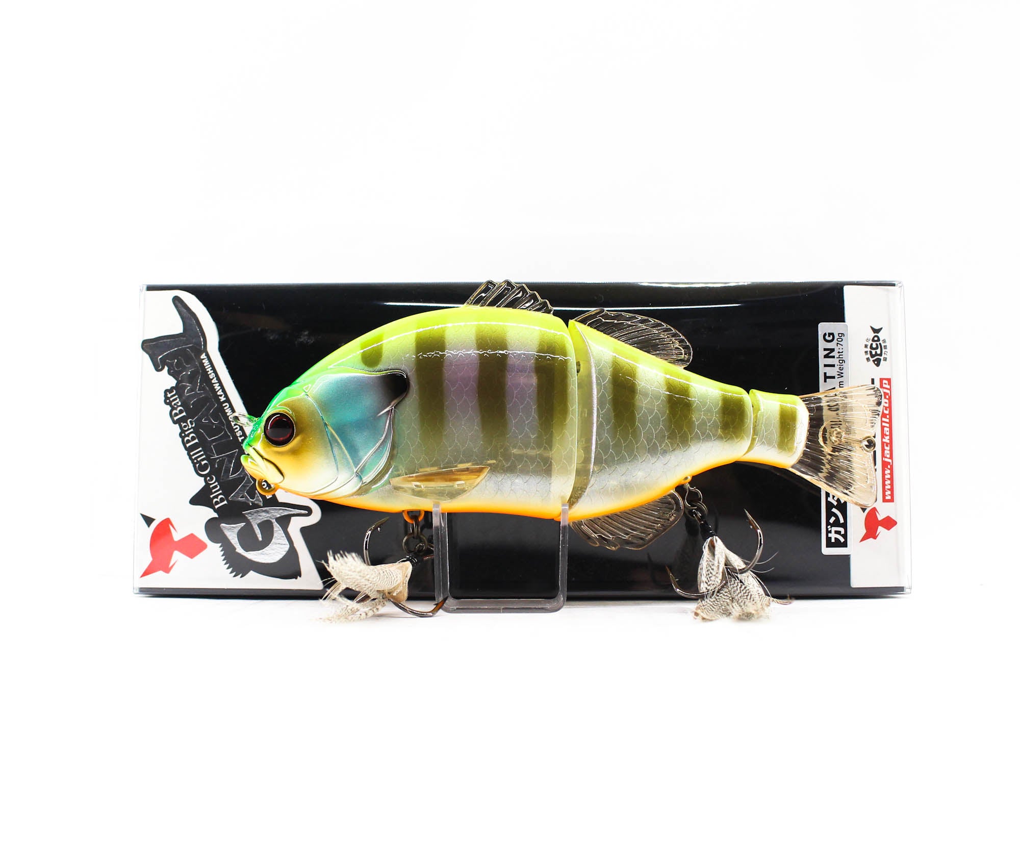 Jackall Gantarel 160 mm 70 grams Sinking Lure Chart Back Bluegill (7906)