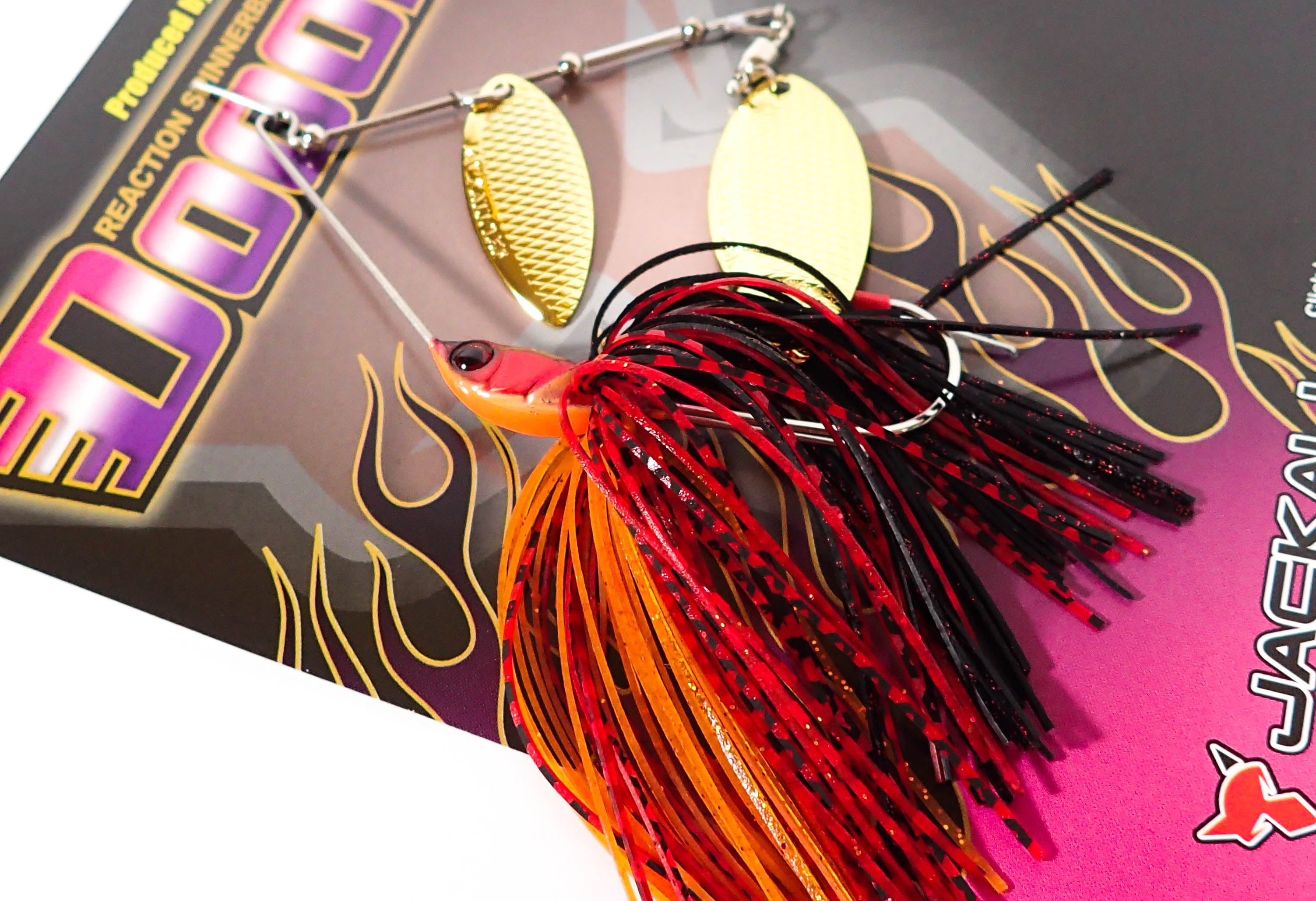 Jackall Spinner Bait Lure Doon 1/4 oz Oretachi Fire (0951)
