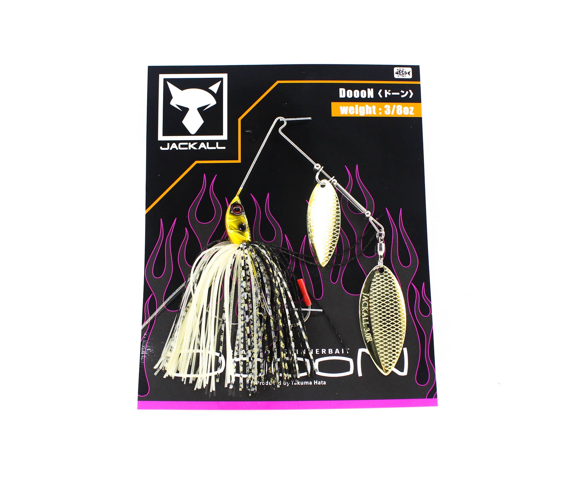 Jackall Spinner Bait Lure Doon 3/8 oz Gold Black (0975)