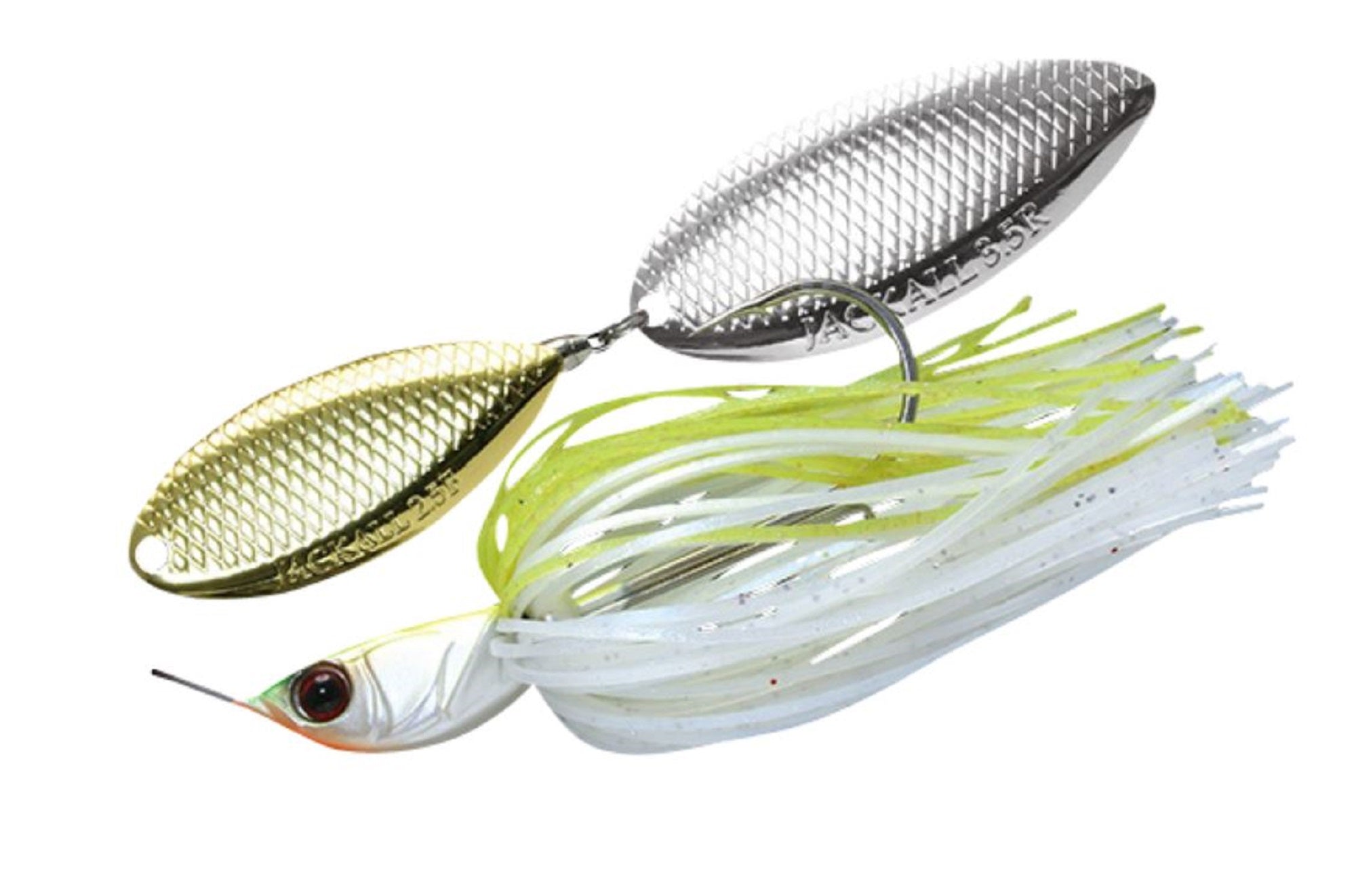 Jackall Spinner Bait Lure Doon 3/8 oz Chart Back White (0999)