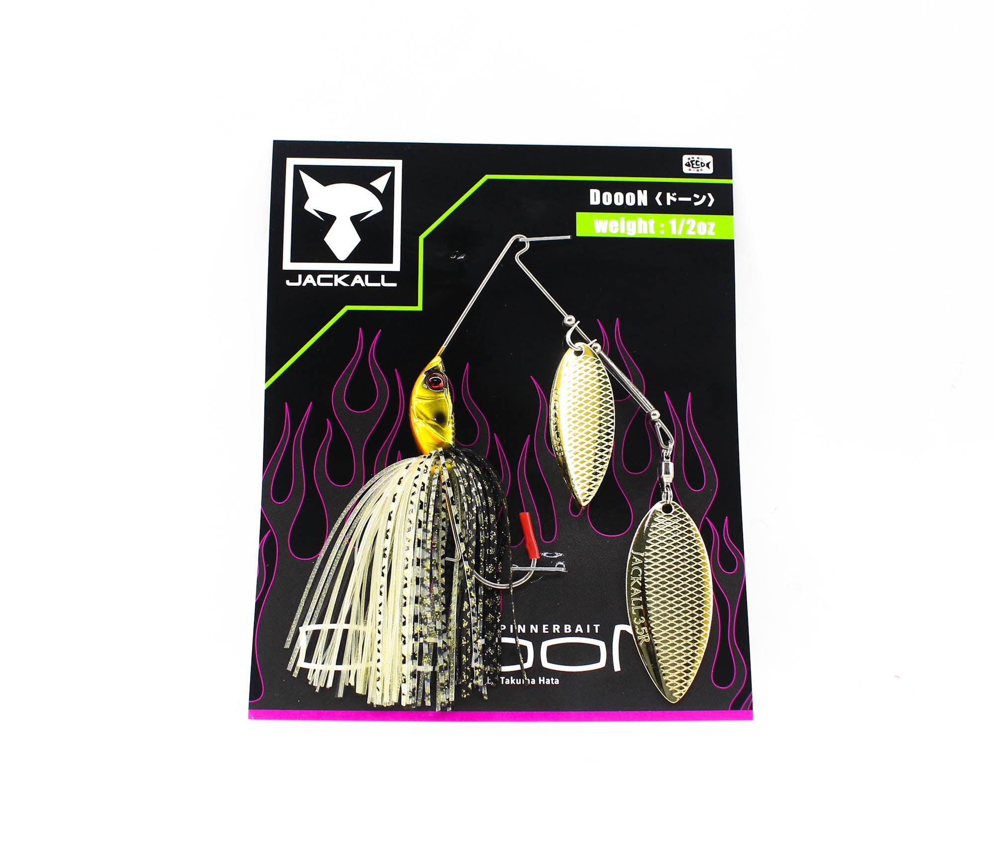 Jackall Spinner Bait Lure Doon 1/2 Oz Gold Black (1071)