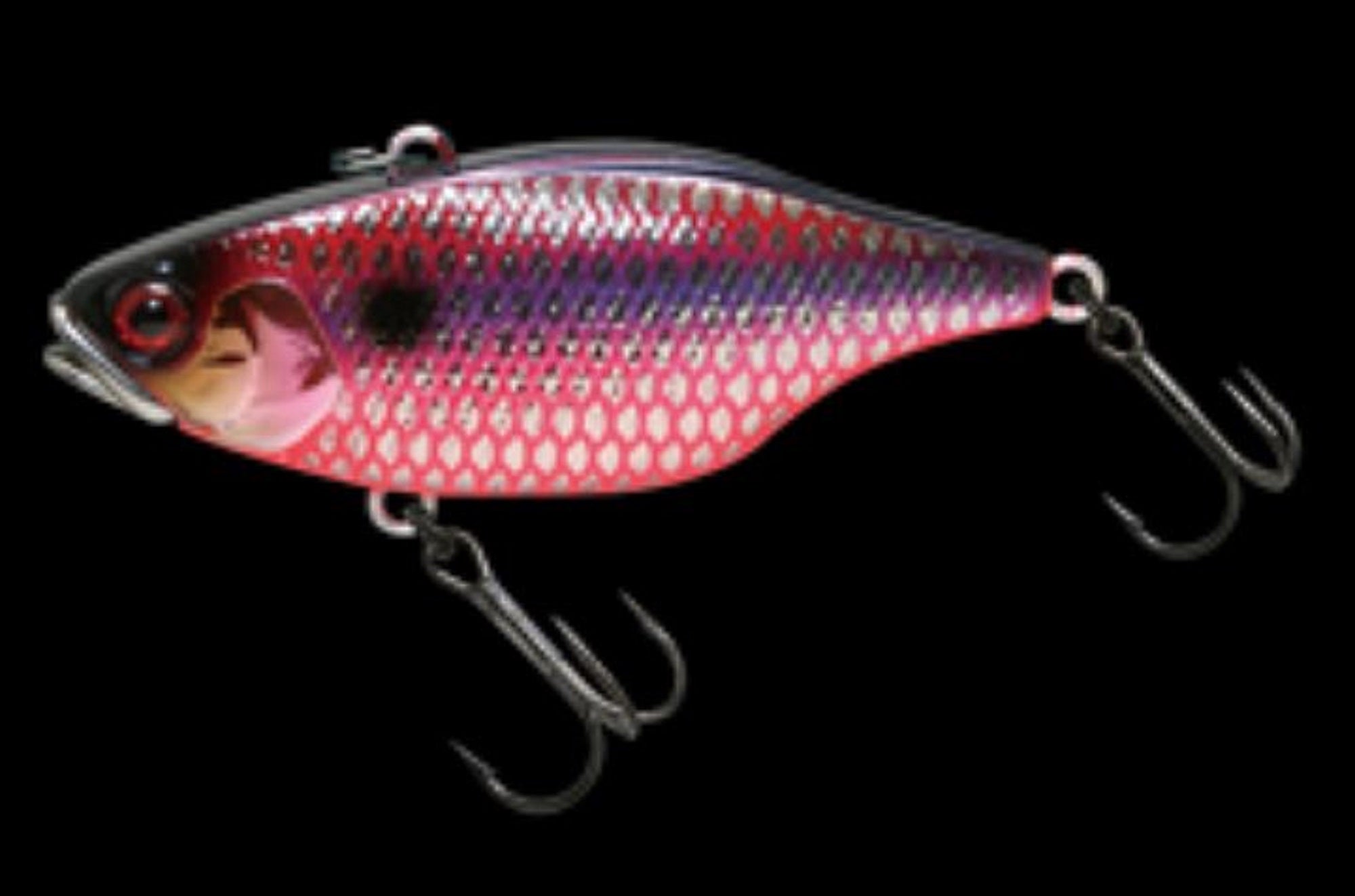 Jackall TN 50 Silent Vibration Lure Uroko HL Spark Red (2177)