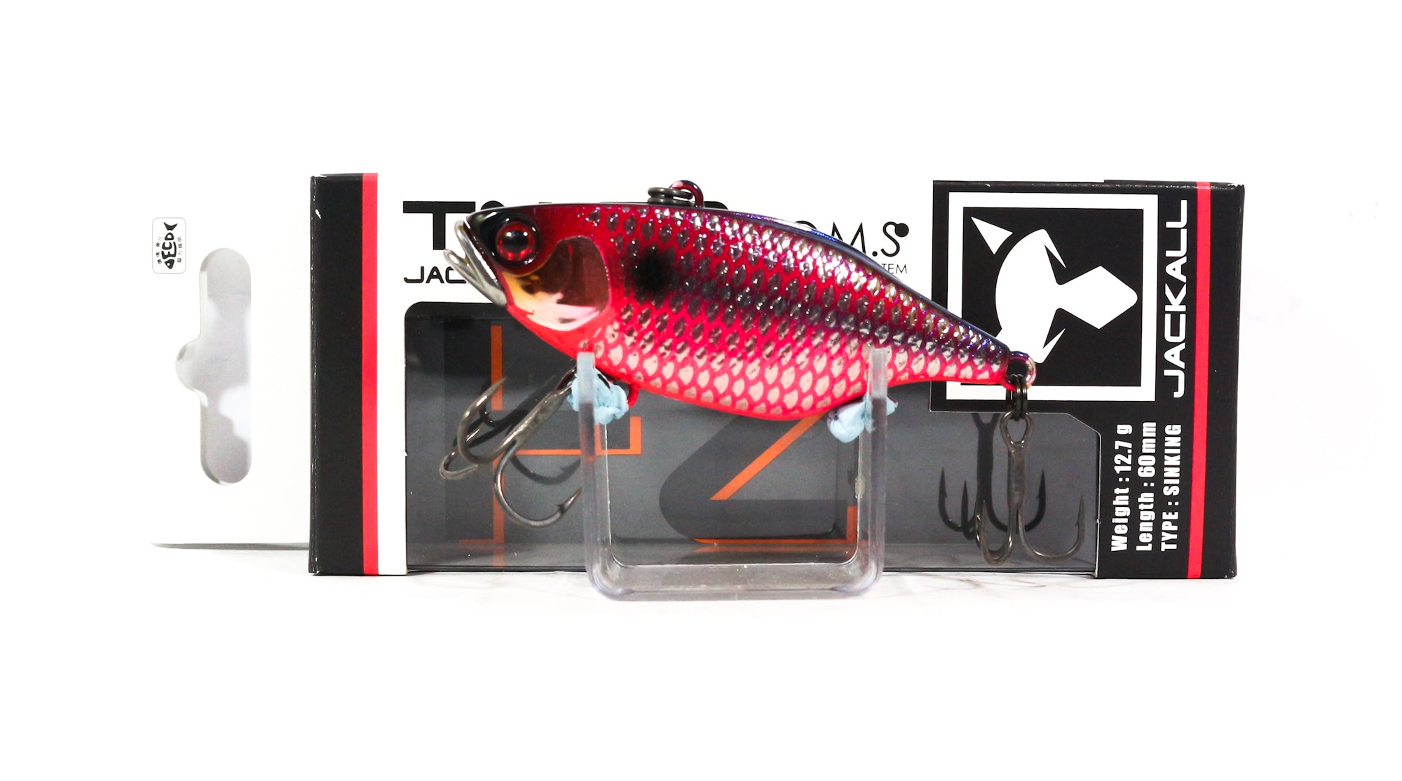 Jackall TN 60 Regular Vibration Lure Uroko HL Spark Red (2238)