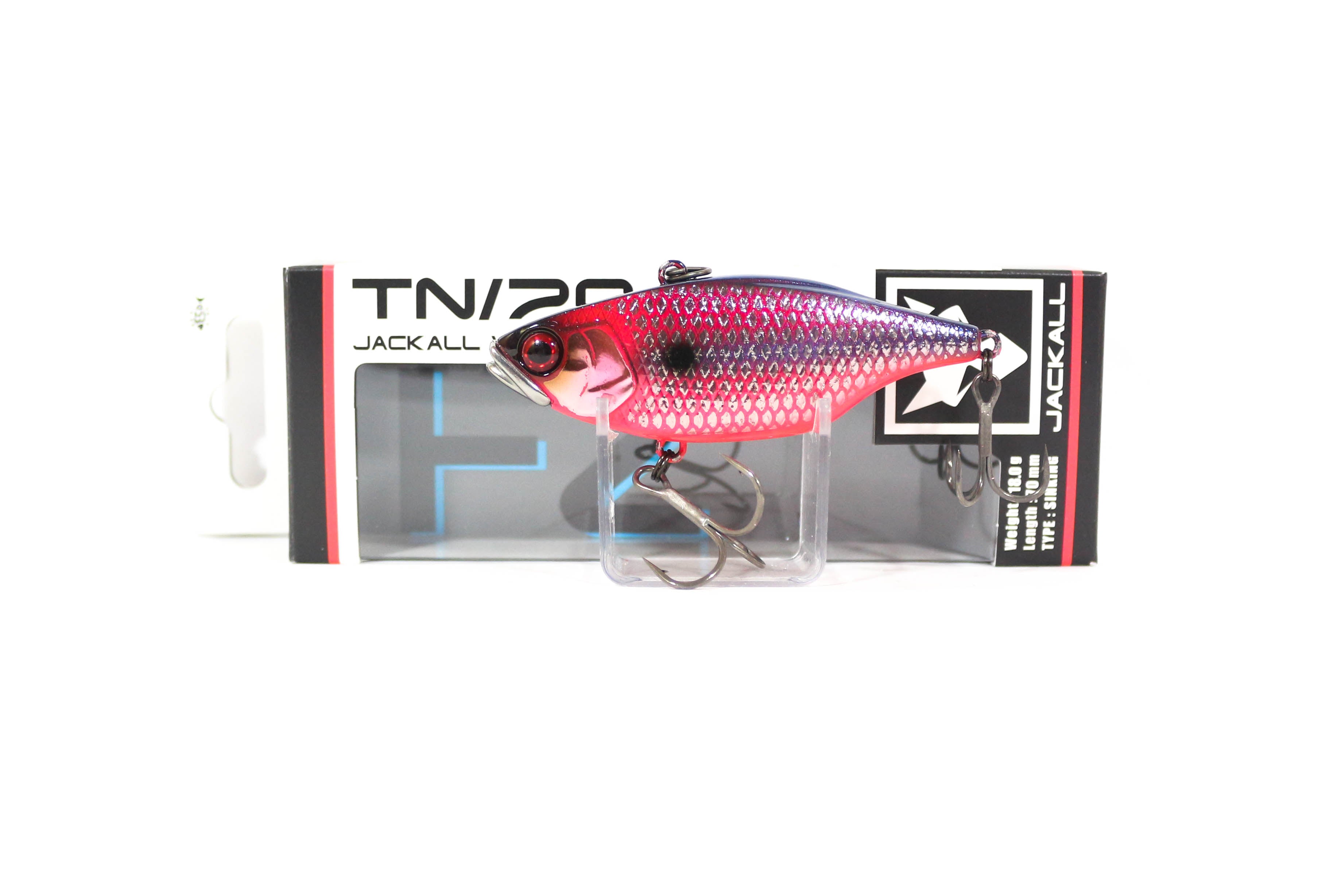 Jackall TN 70 Regular Vibration Lure Uroko HL Spark Red (2320)