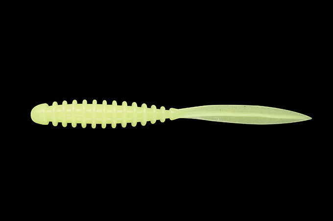 Jackall Soft Lure SW Light Game Peke Ring 2.5 Glow Chart (2924)