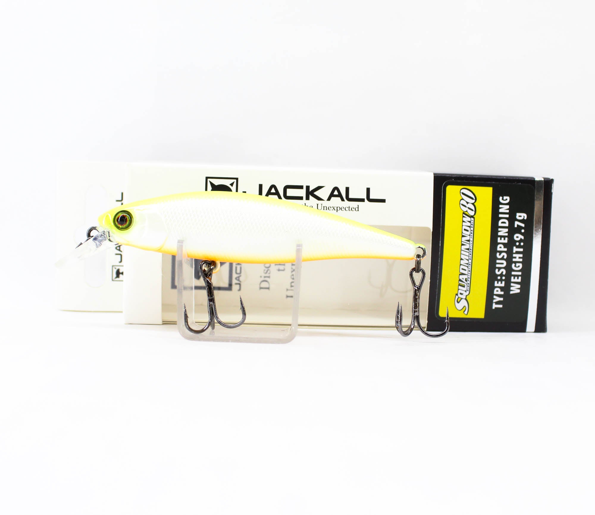 Jackall Squad Minnow 80SP Suspend Lure Chart Back Pearl (3747)