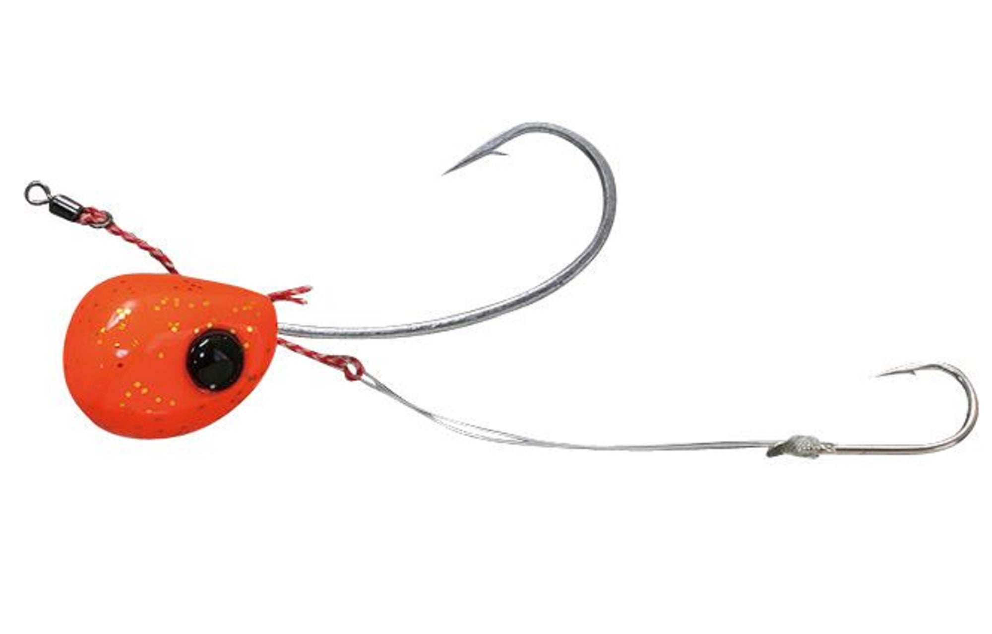 Jackall Bin Bin Tenya Taimu Tungsten No. 5M/18 grams Orange Flake (4973)