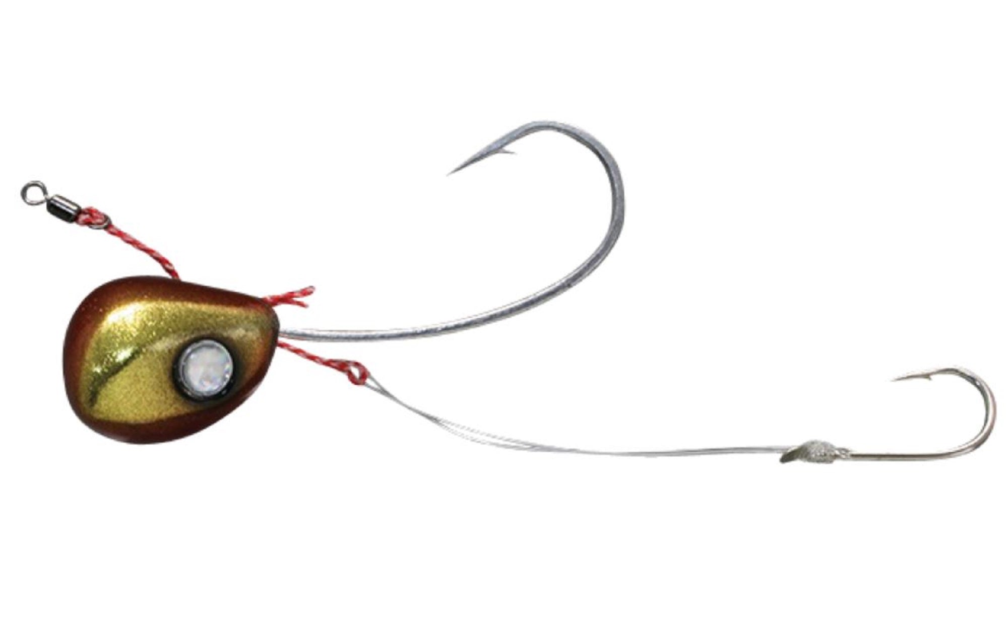 Jackall Bin Bin Tenya Taimu Tungsten No. 8L/28 grams Red Gold (5062)