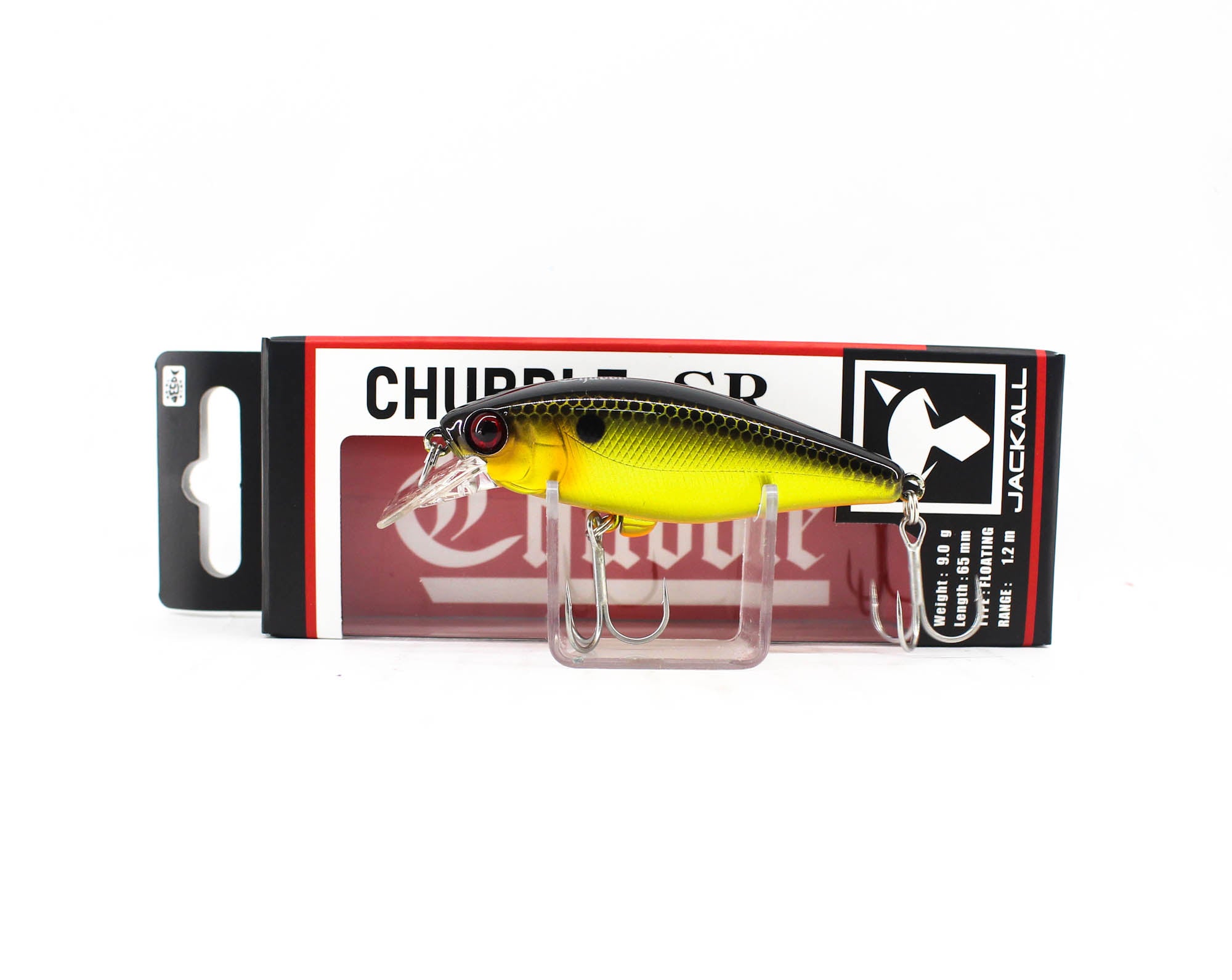 Jackall Chubble SR Minnow 65 mm 9 grams Floating Lure Gold & Black (6823)