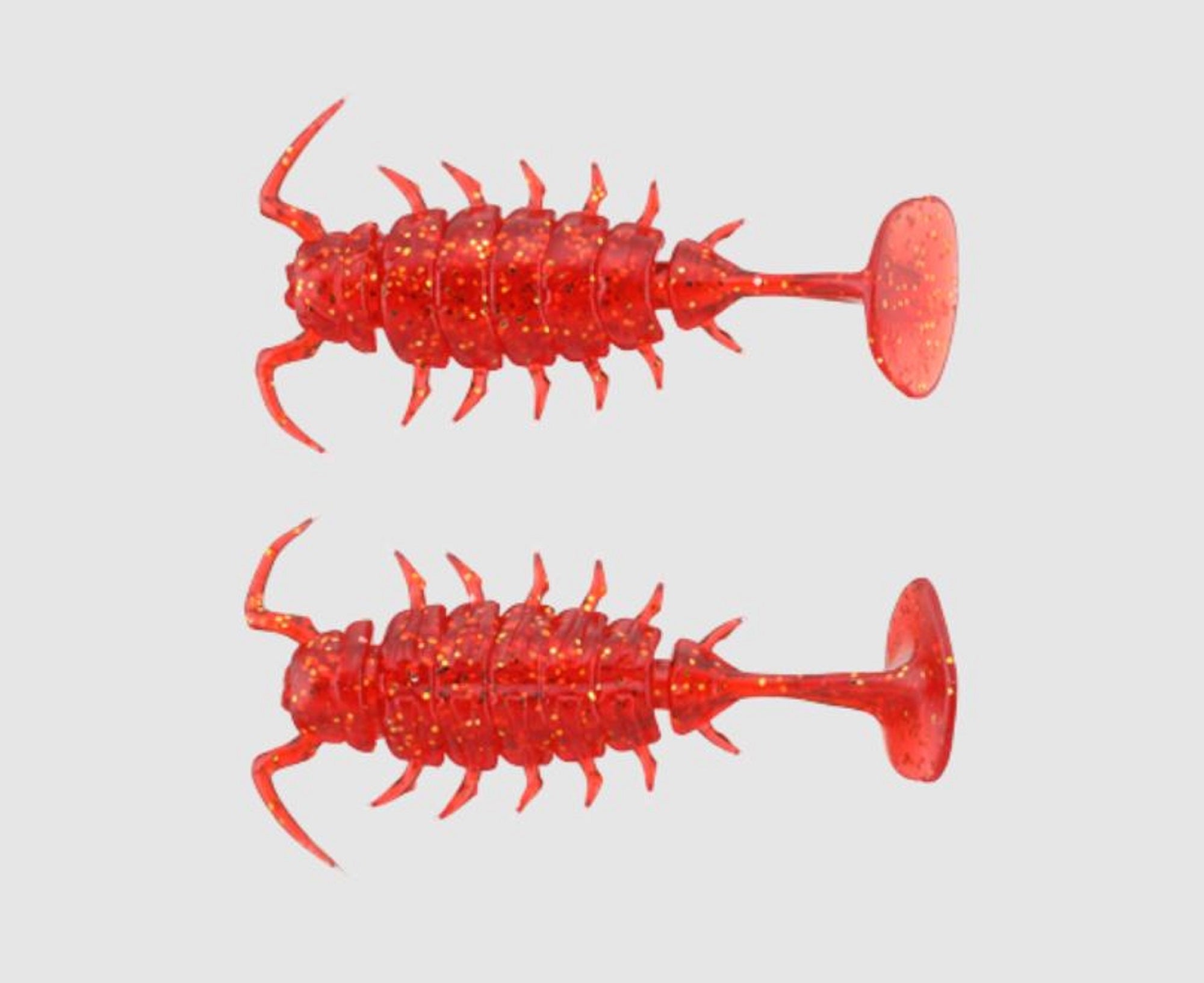 Jackall Soft Lure Chibi Chinumushi 1.5 Inches Red Gold Flake (9435)