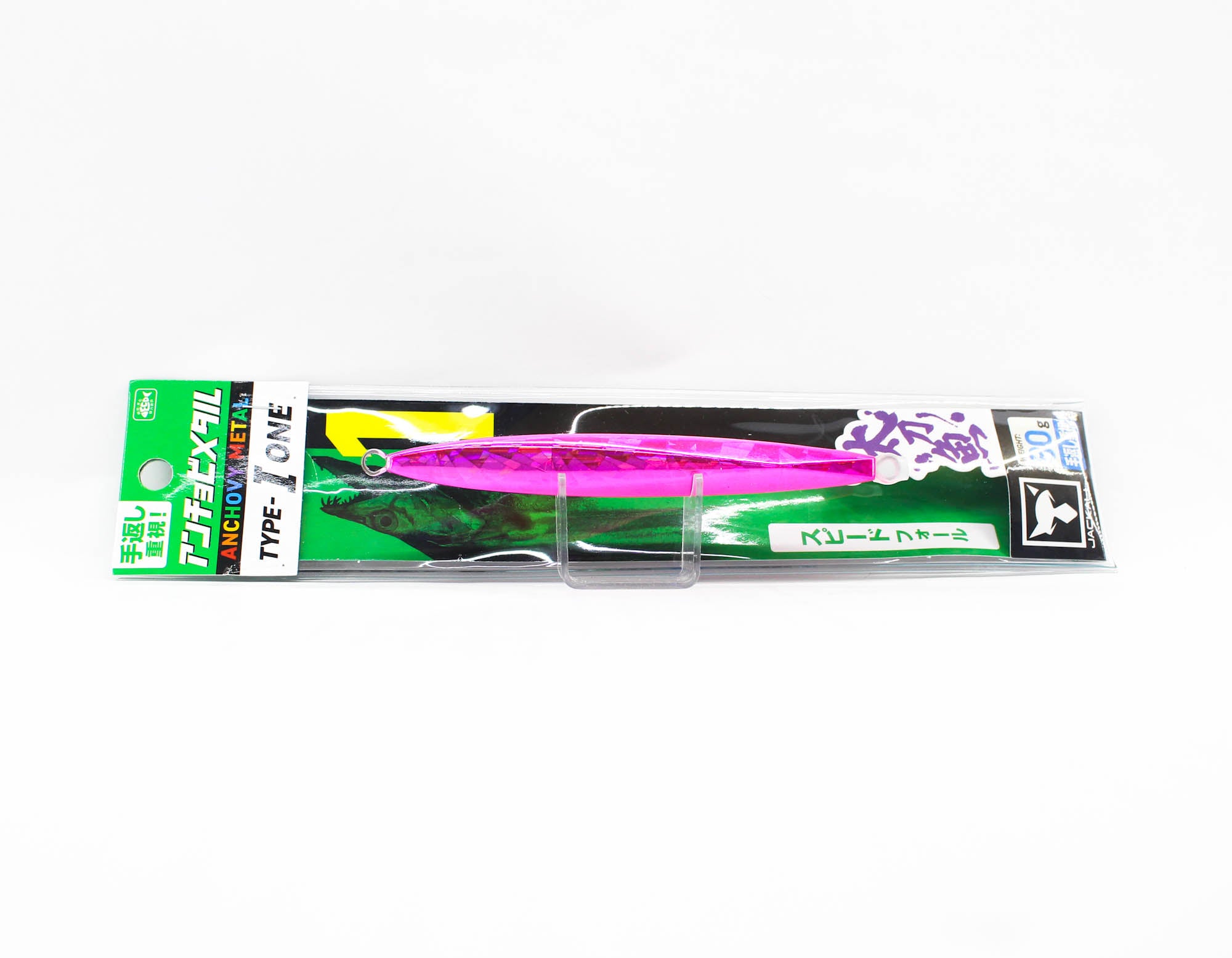 Jackall Metal Jig Anchovy Type 1 Standard 80 grams Saber Pink (9633)