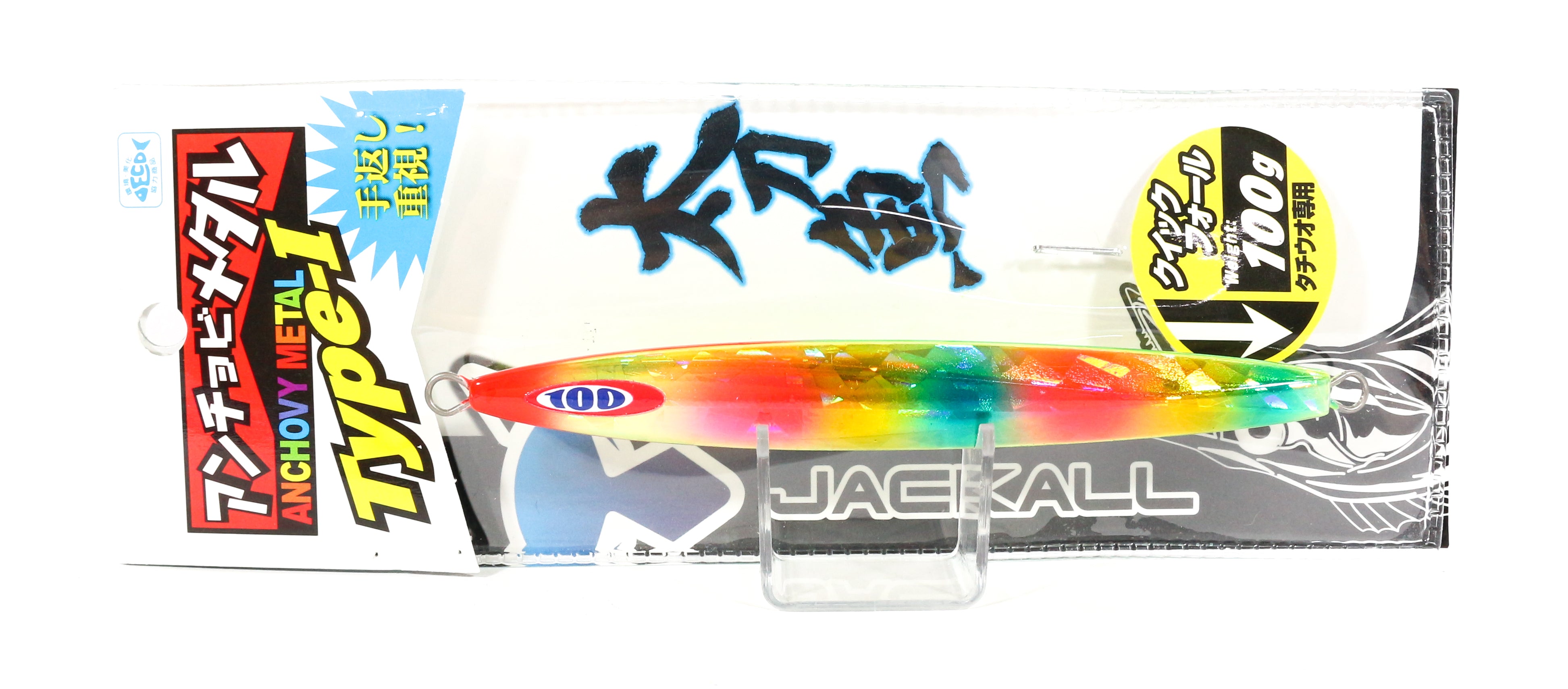 Jackall Metal Jig Anchovy Type 1 Standard 100 grams Dragon Chart (9749)
