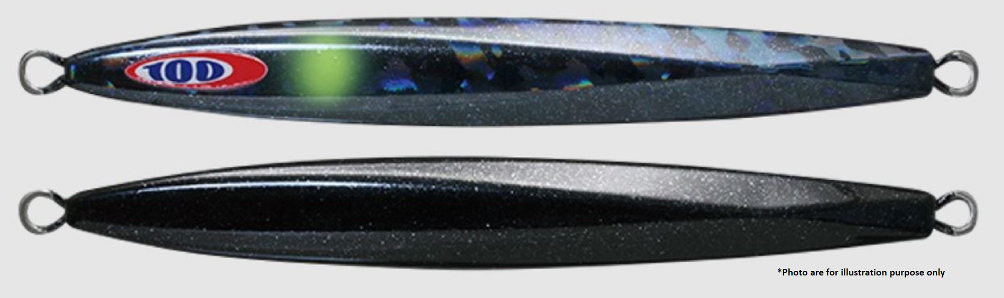 Jackall Metal Jig Anchovy Type 1 Standard 130 grams Black (9879)