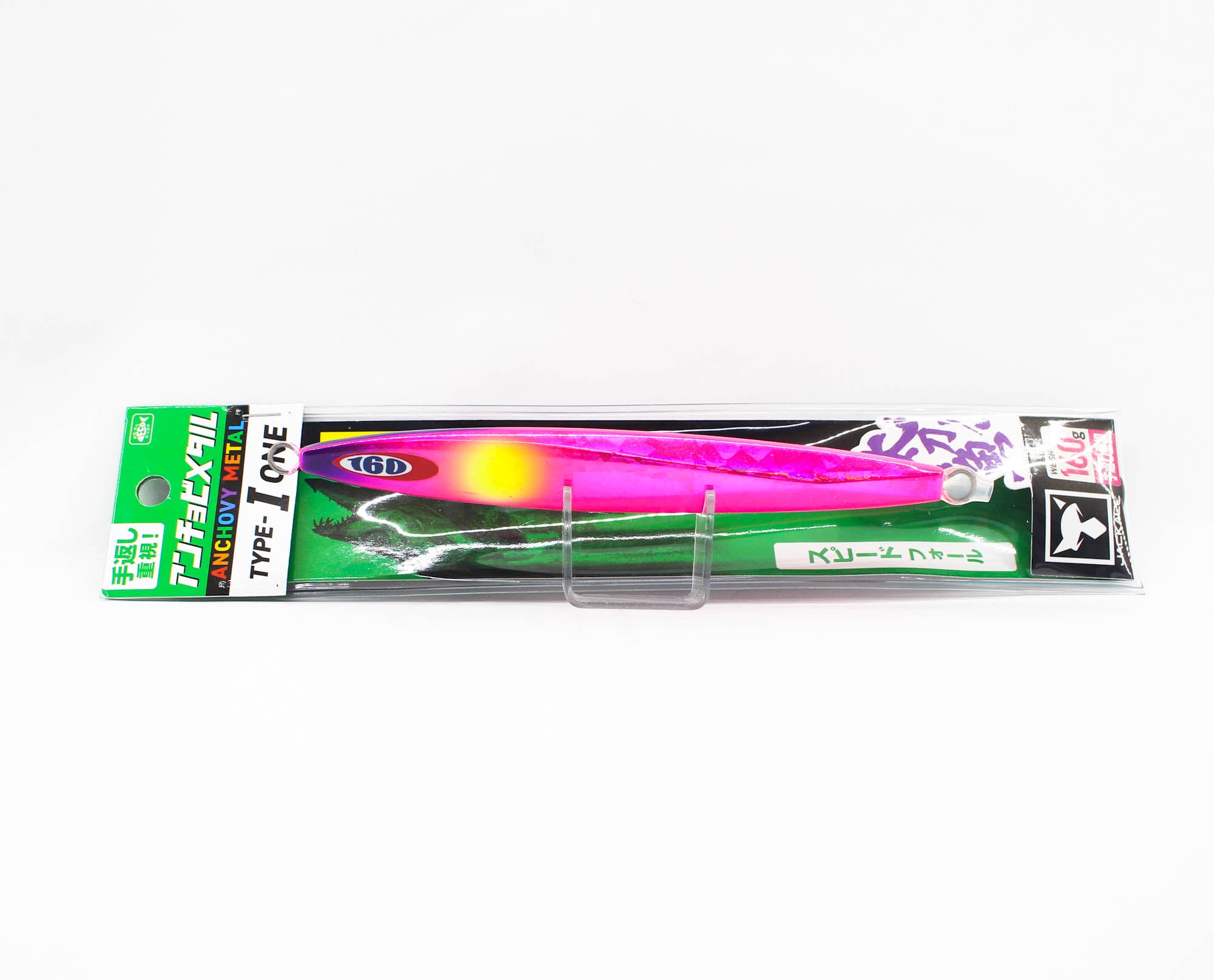 Jackall Metal Jig Anchovy Type 1 Standard 160 grams Saber Pink (9930)
