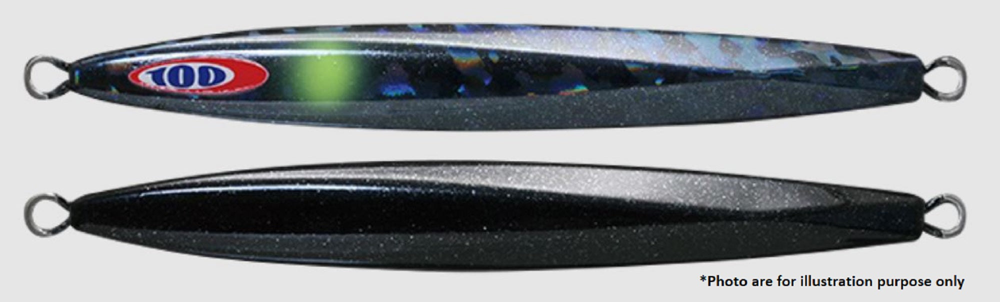 Jackall Metal Jig Anchovy Type 1 Standard 200 grams Black (0073)